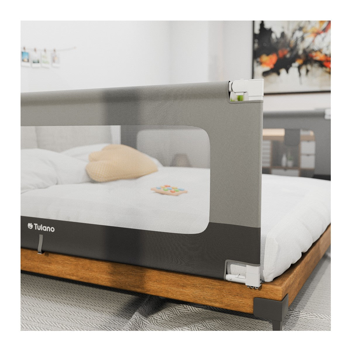 OUTLET Barieră de protecție pentru pat 180 cm Tulano Cover 48