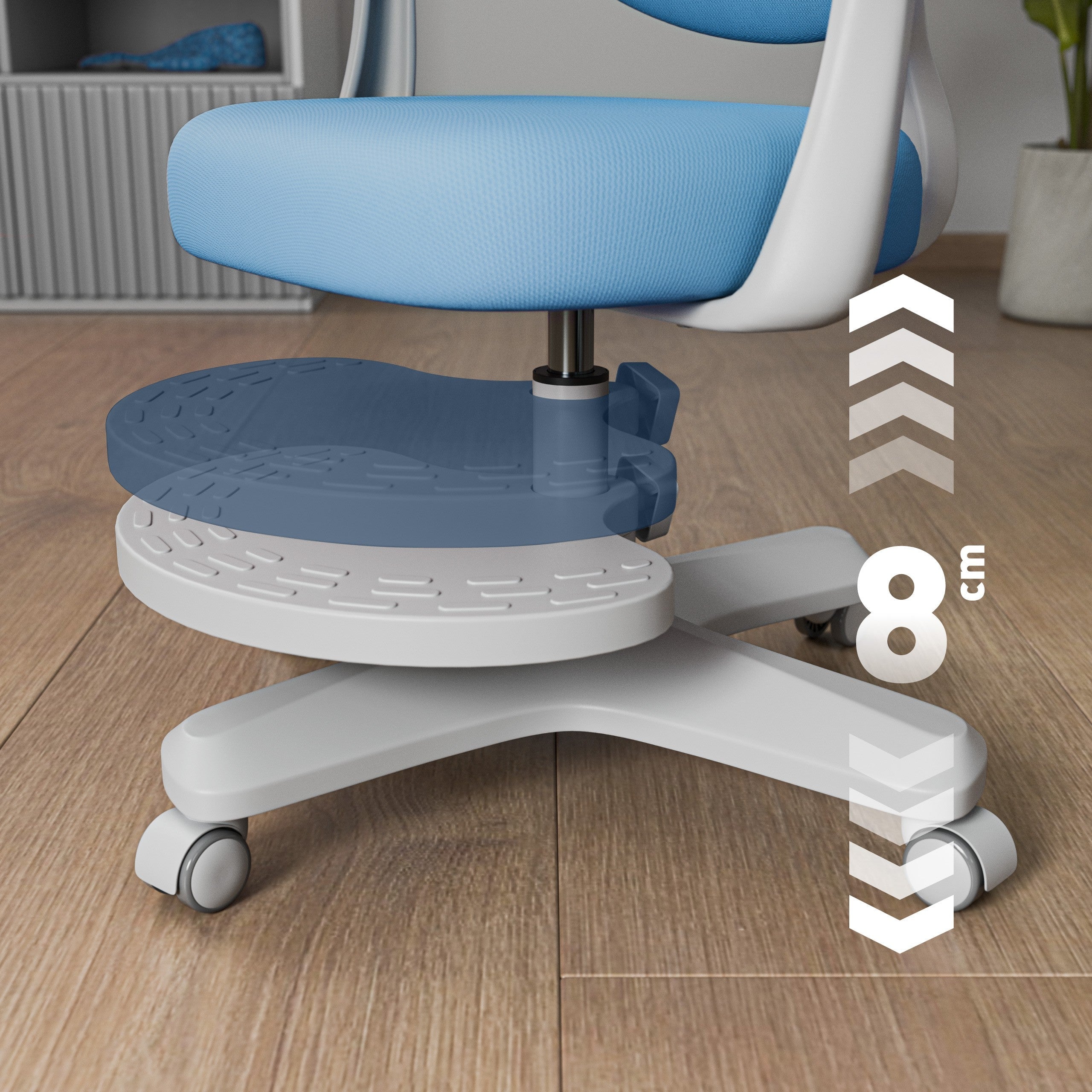 OUTLET Scaun ergonomic pentru copii Mark Adler Junior 4.6 Blue