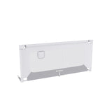 Barieră de protecție pentru pat 160 cm Tulano Cover 46 Alb-Gri