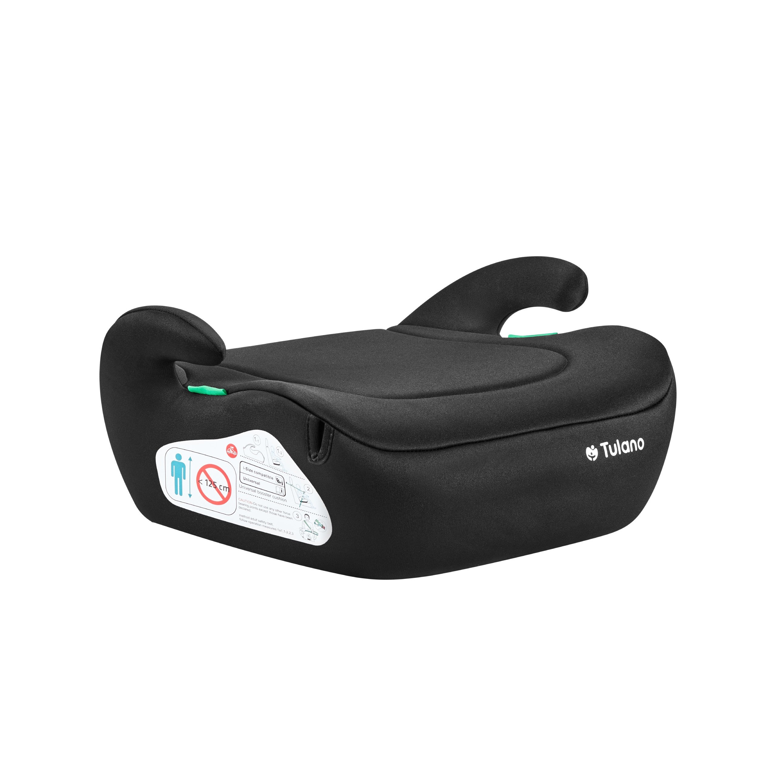 Scaun auto cu suport Tulano Cabby 20 Black 125-150 cm I-Size