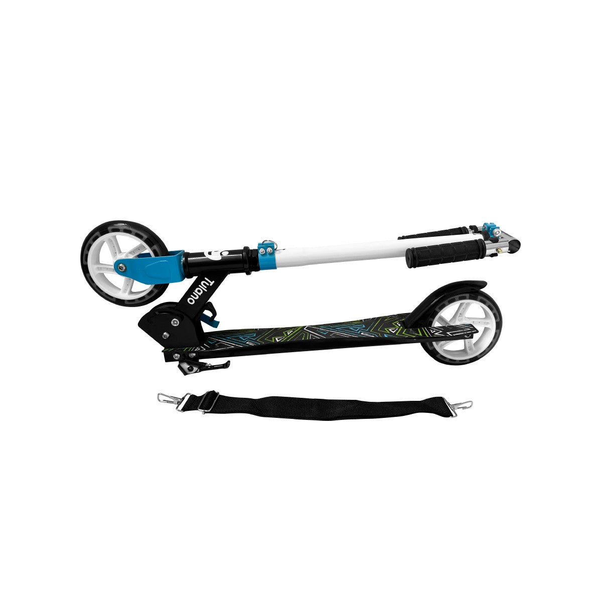 Trotinetă LED Tulano Rookie 40 Albă
