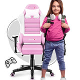 Scaun de gaming pentru copii HUZARO RANGER 6.0 roz