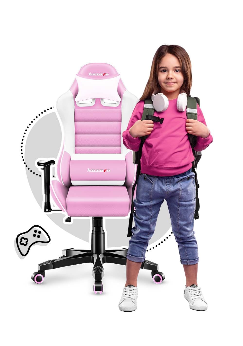 OUTLET Scaun de gaming pentru copii HUZARO RANGER 6.0 roz