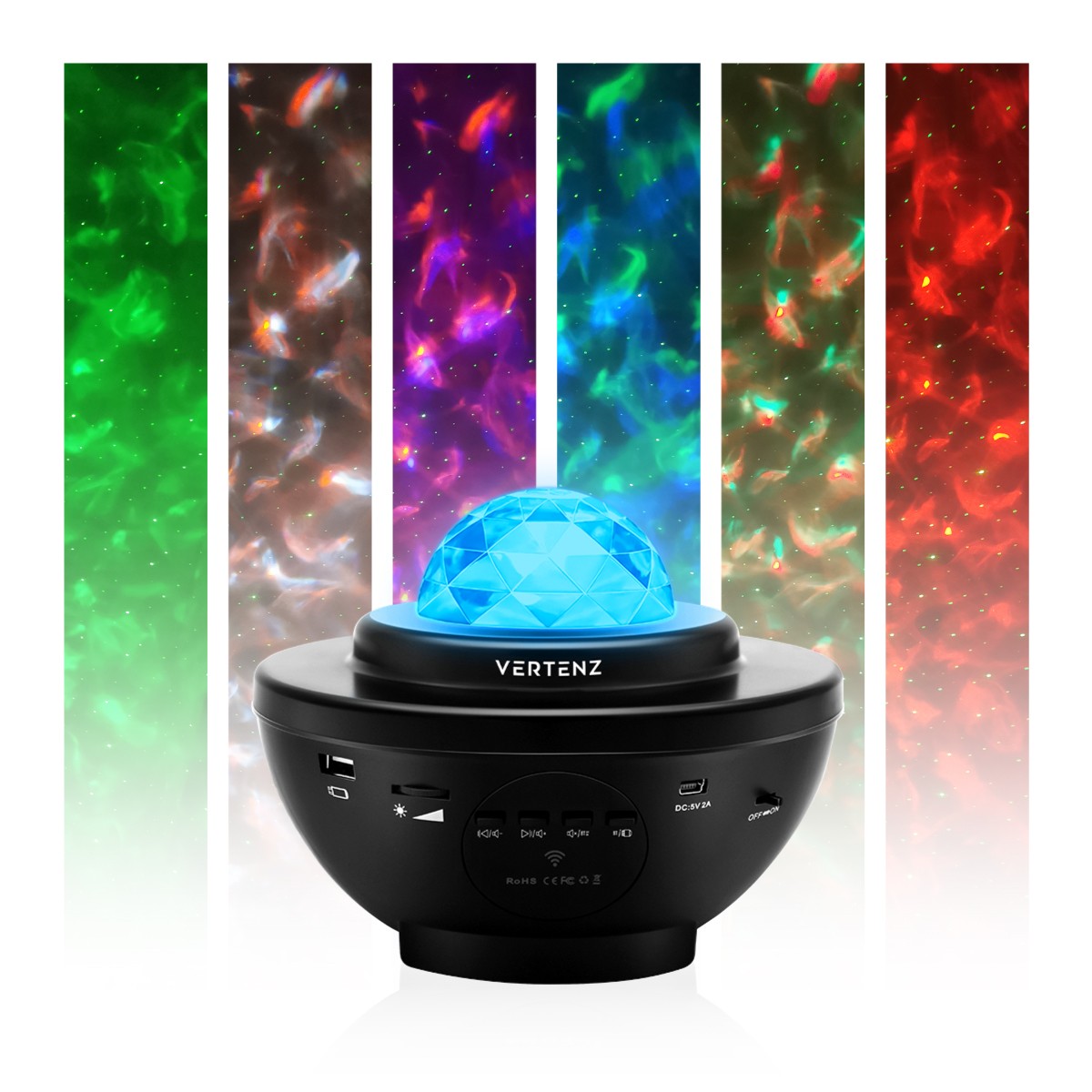Proiector de stele VERTENZ Magic 10 Black