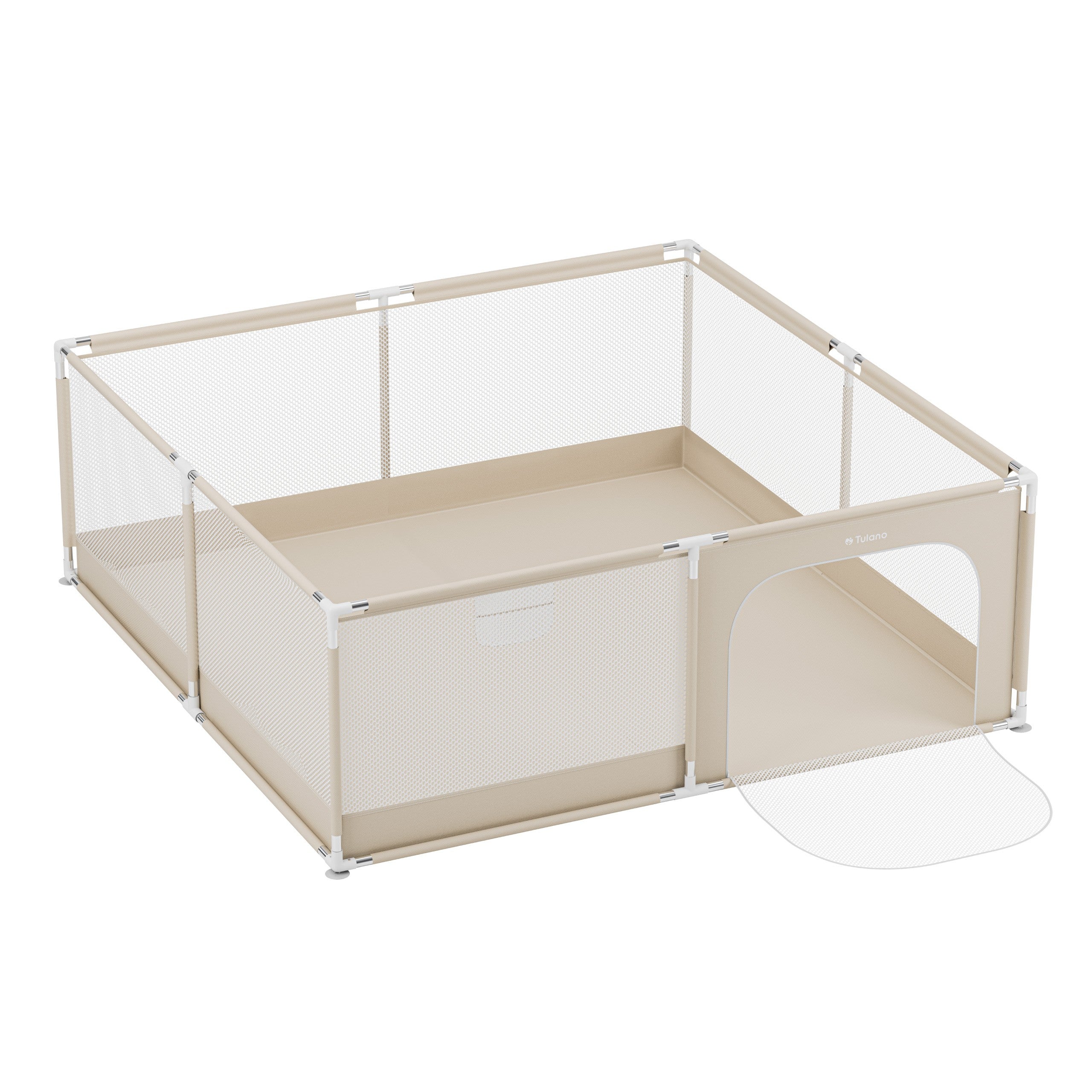 Pătuț pentru copii Tulano Cozy 28 Beige - 200 cm