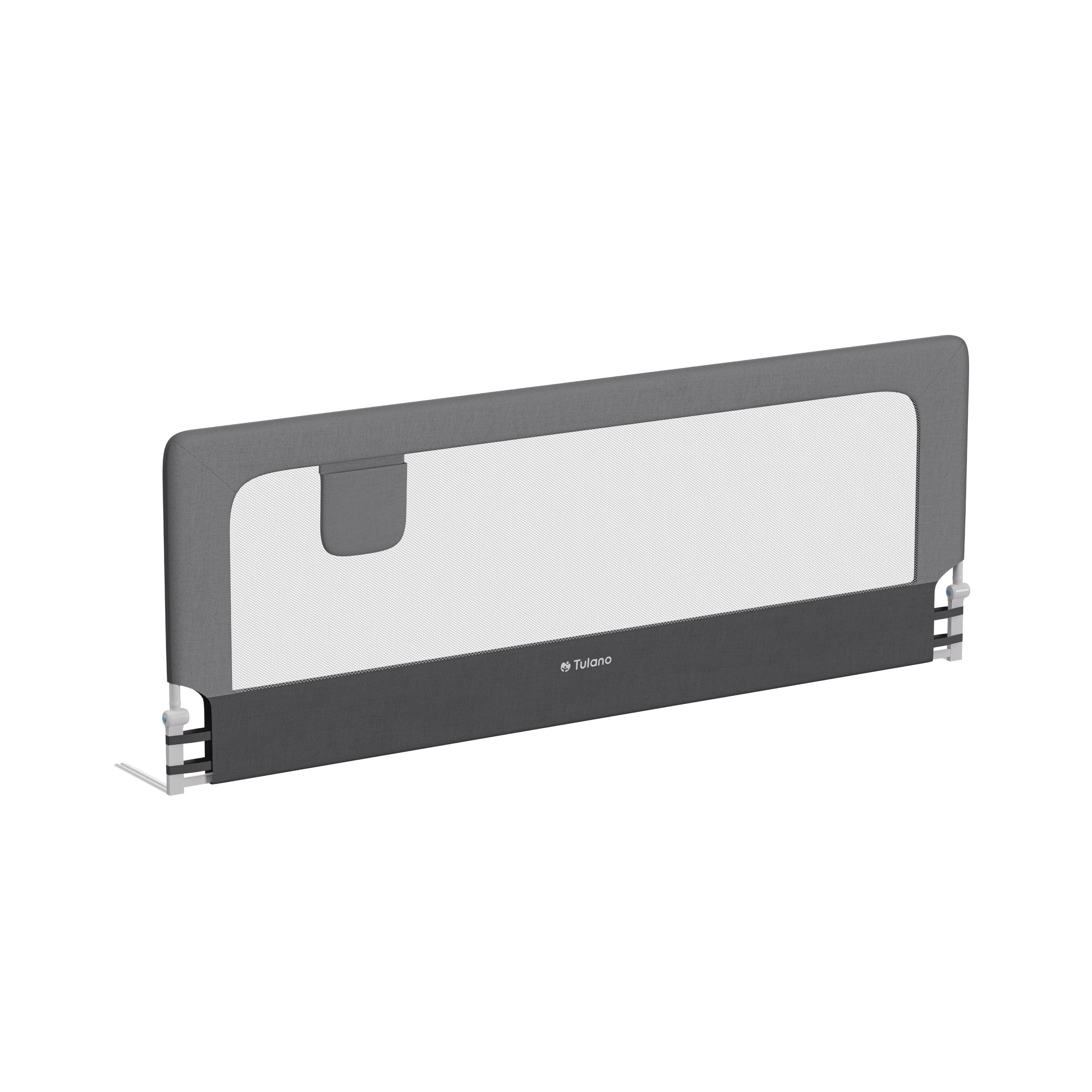 Barieră de protecție pentru pat, 200 cm, Tulano Cover 30 Grey