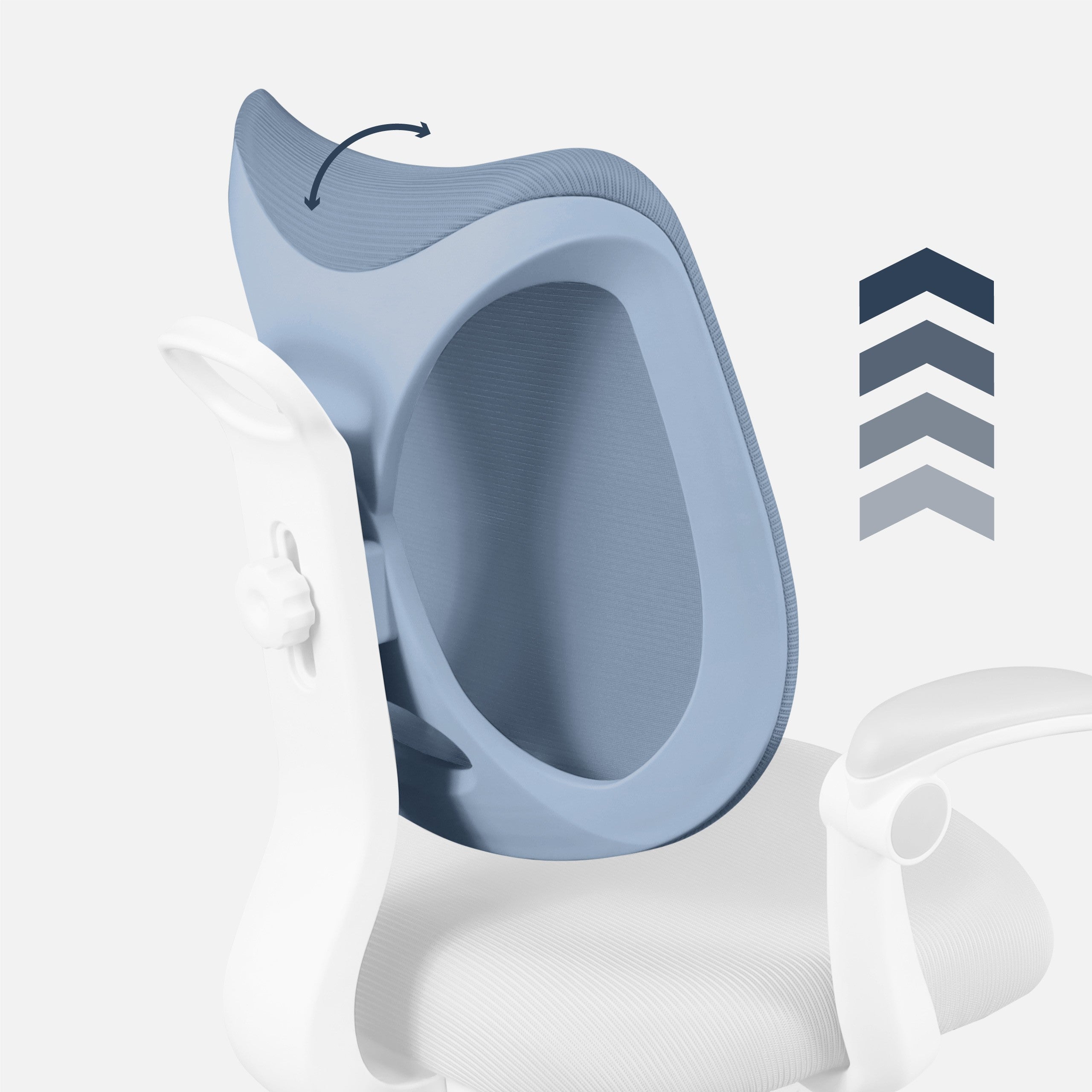 Scaun ergonomic pentru copii Mark Adler Junior 4.6 Grey