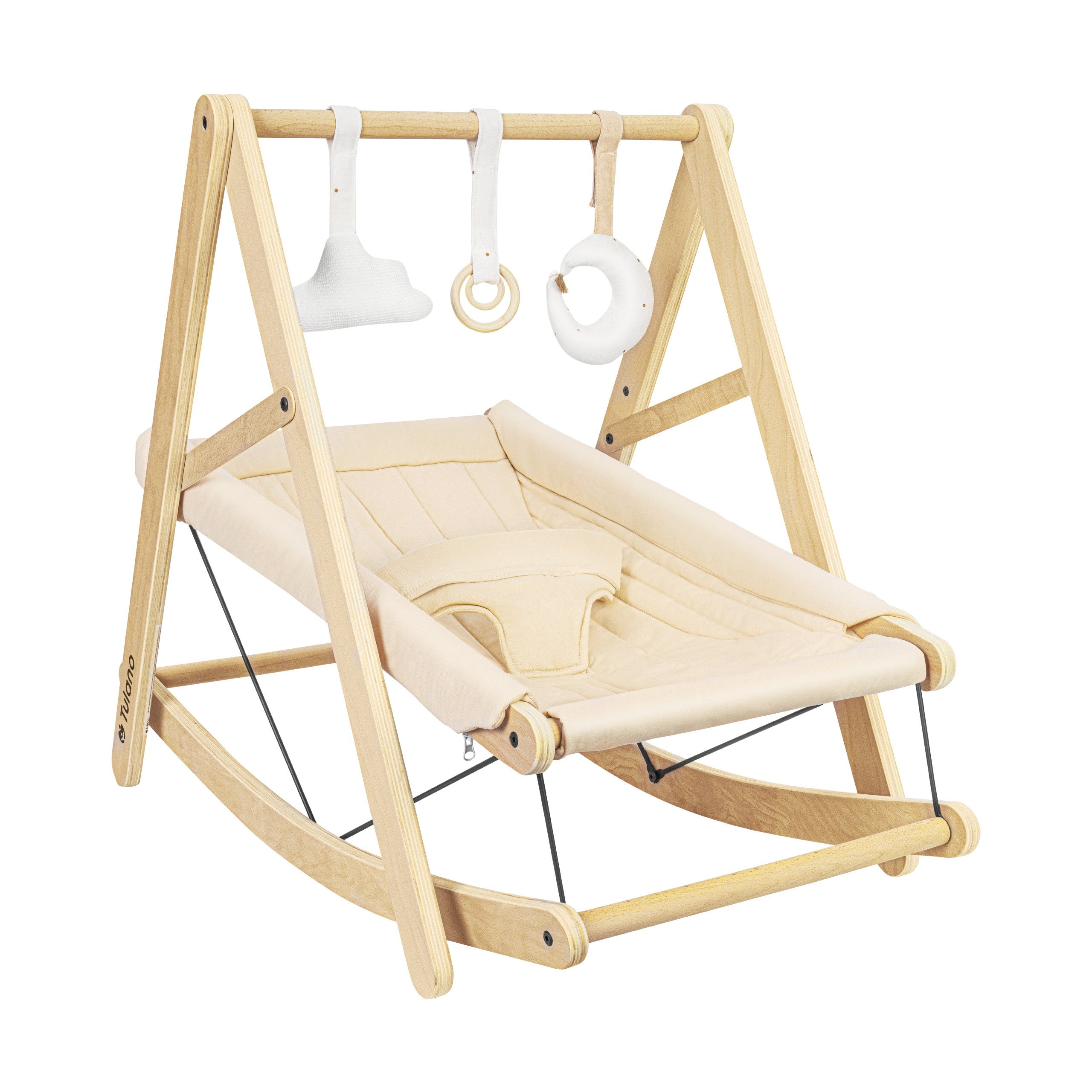 Scaun pliant 2 în 1 Tulano Moon 45 Beige