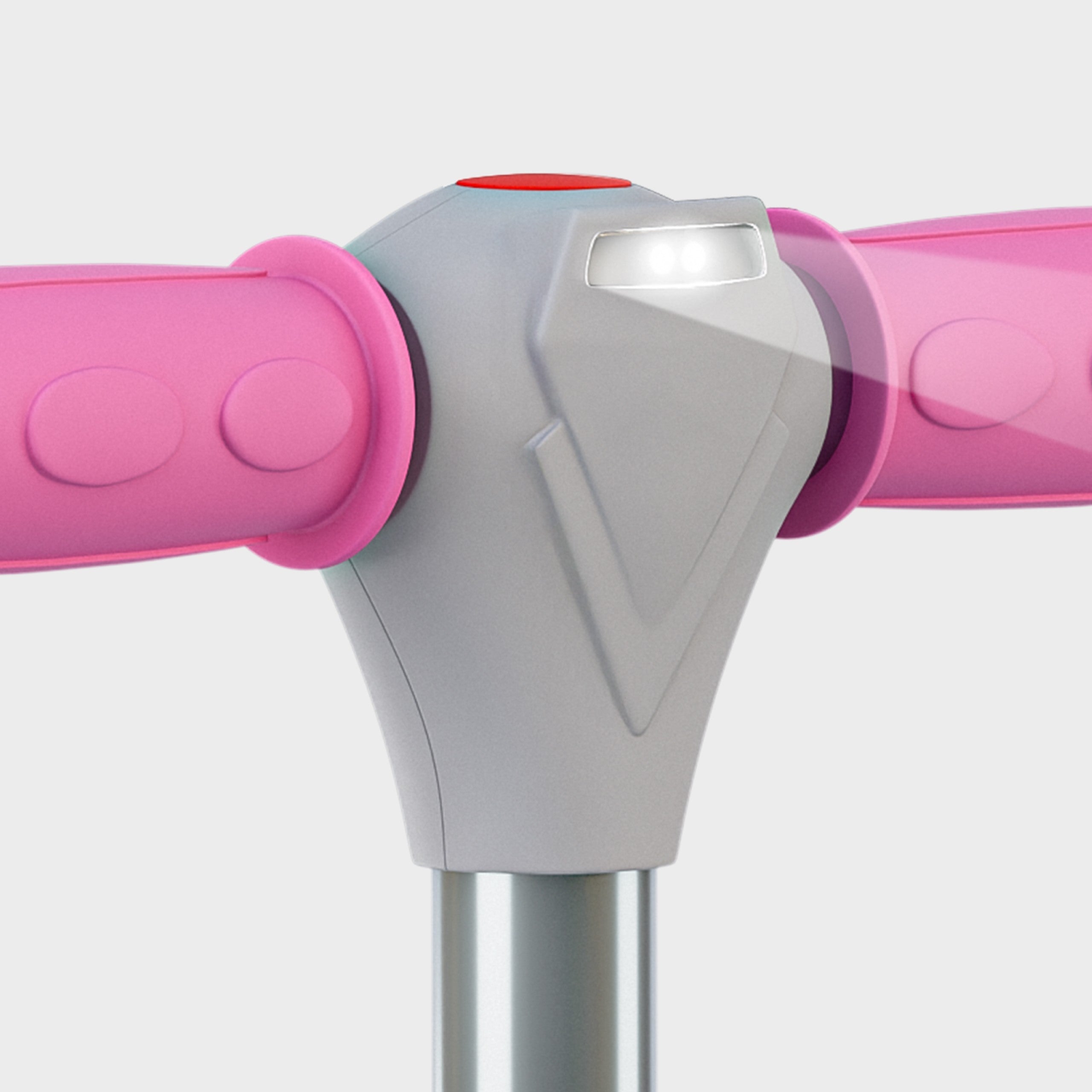 Trotinetă cu echilibru pentru copii LED Rookie 15 Pink