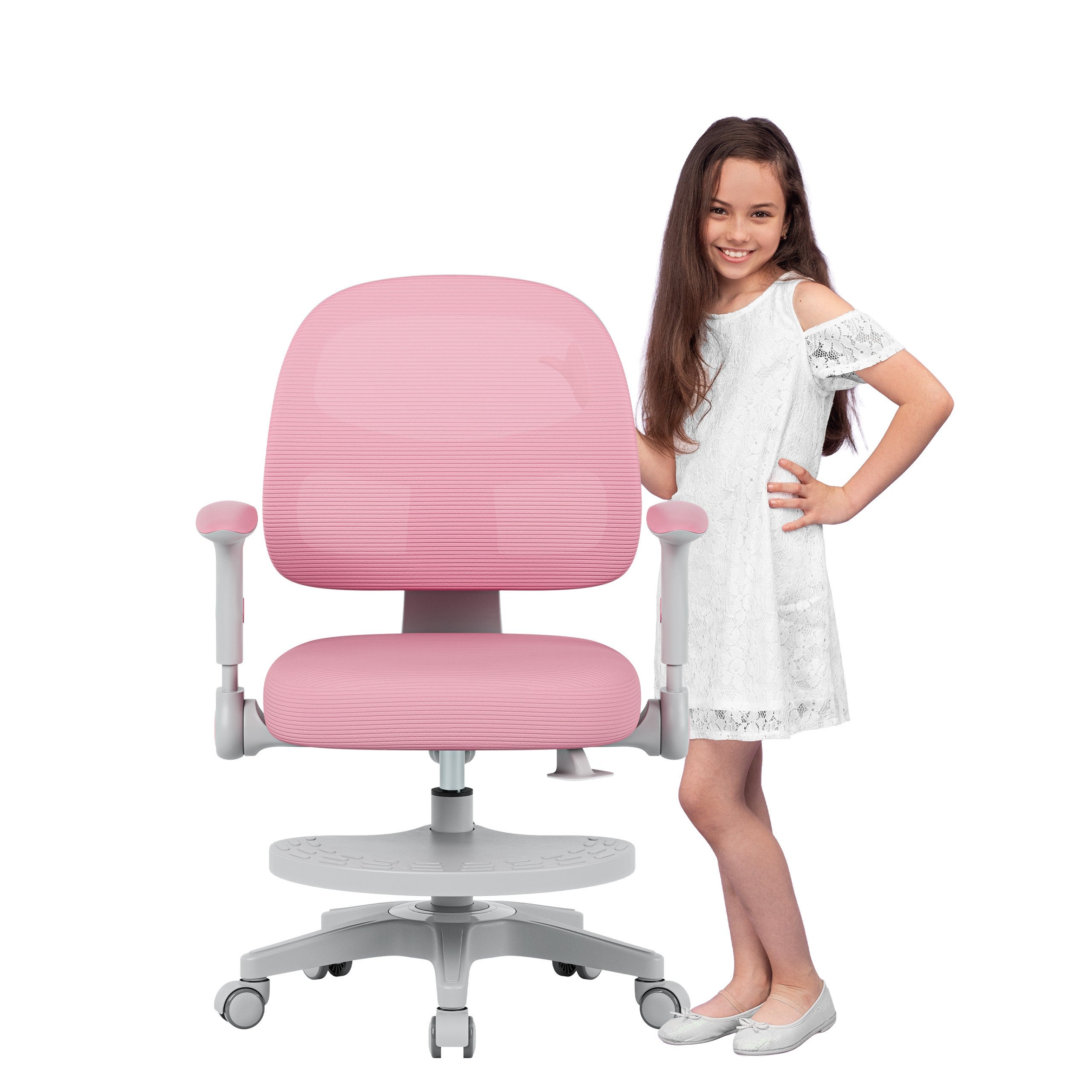 Fotoliu reglabil pentru copii Mark Adler Junior 5.0 Pink