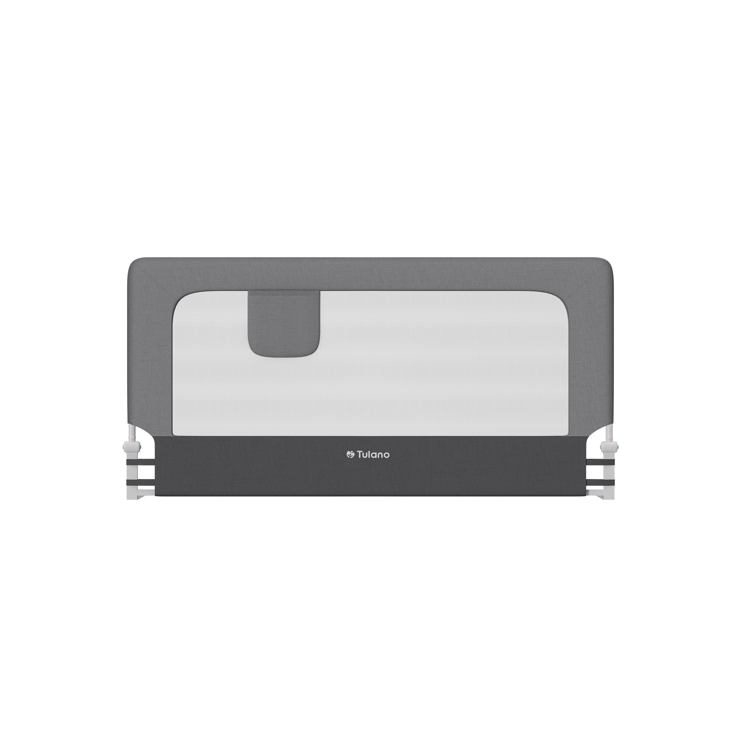 Barieră de protecție pentru pat, 150 cm, Tulano Cover 25 Grey