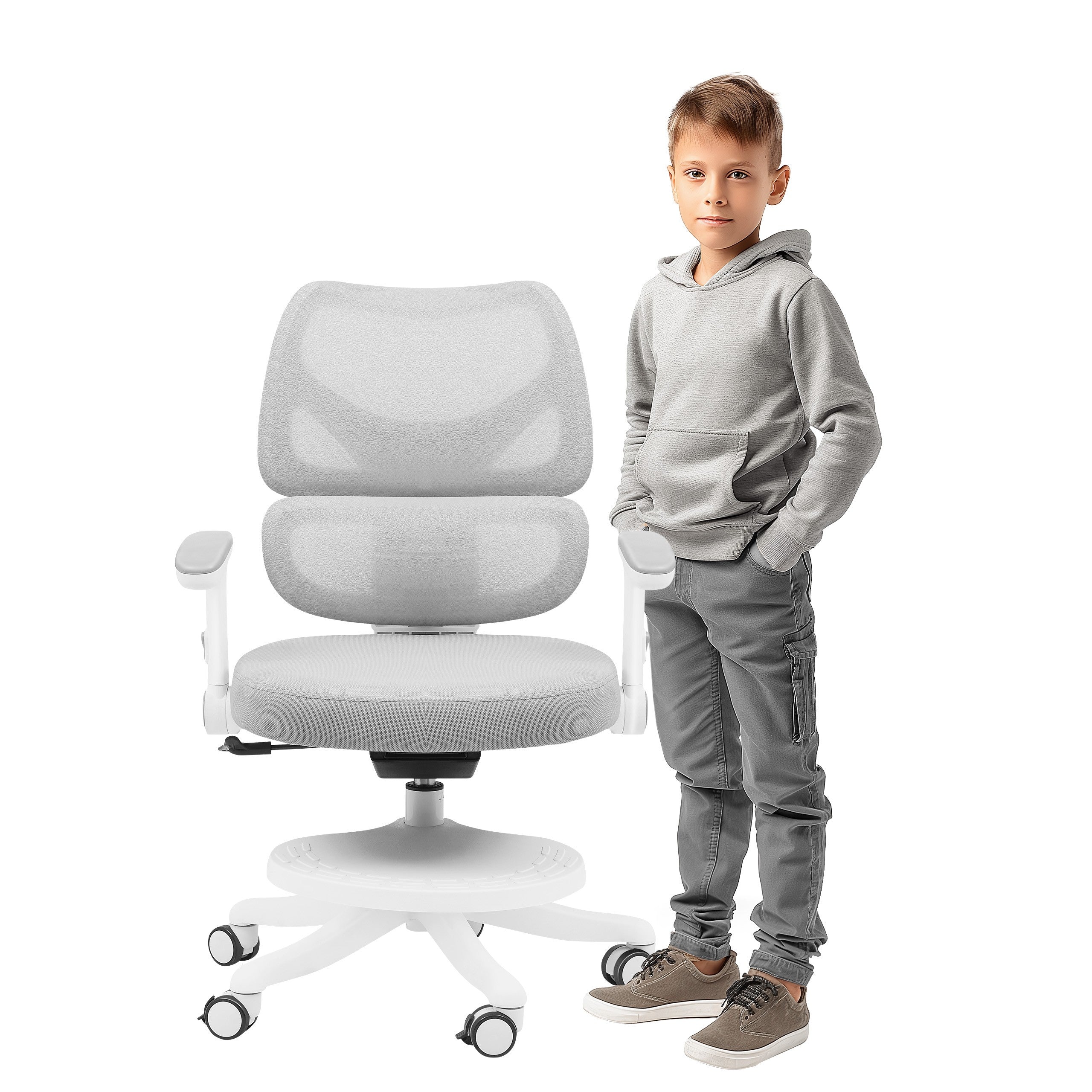 Scaun rotativ Mark Adler Junior 5.3 Grey