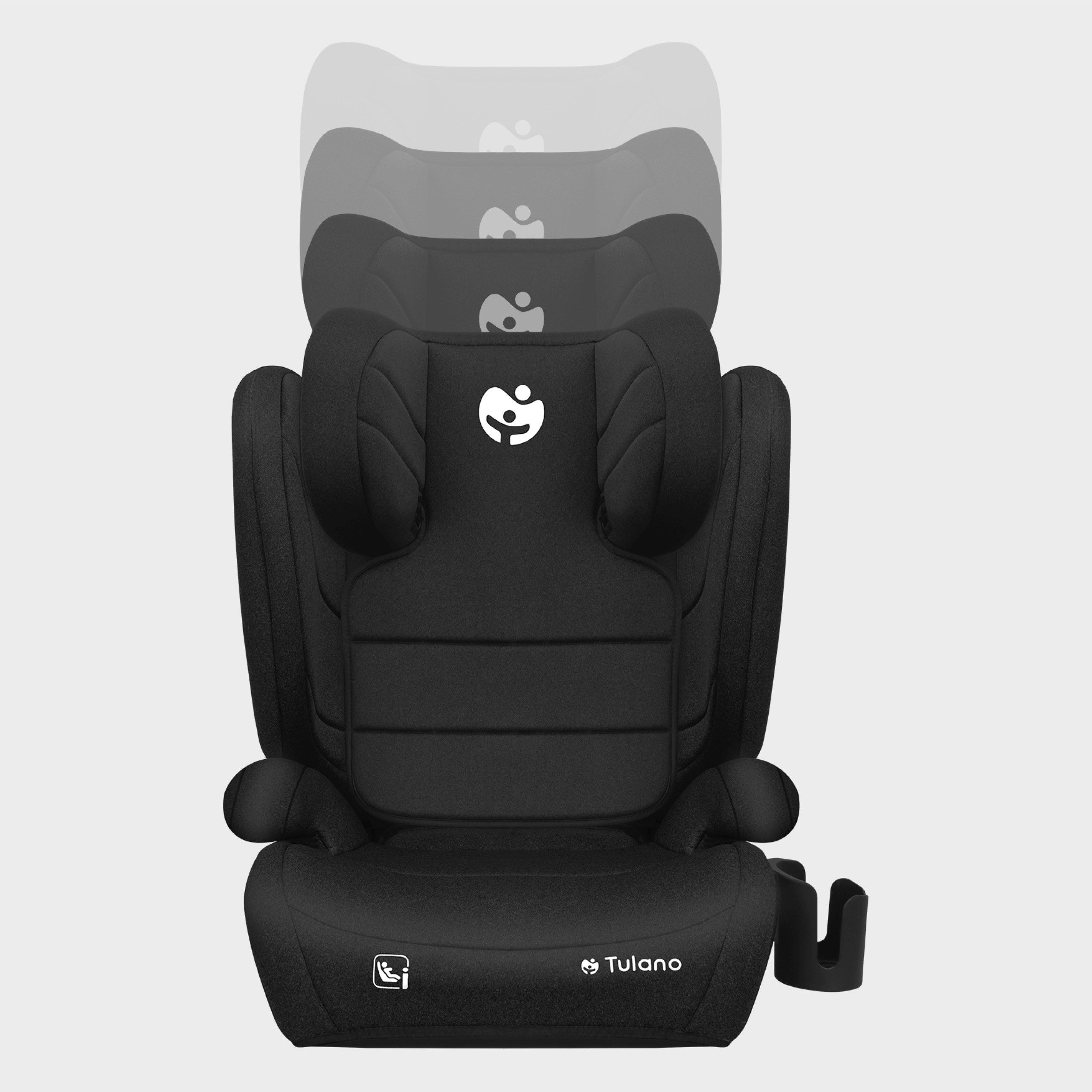 Scaun auto Tulano Joy 35 Black ISOFIX 100-150 cm I-Size