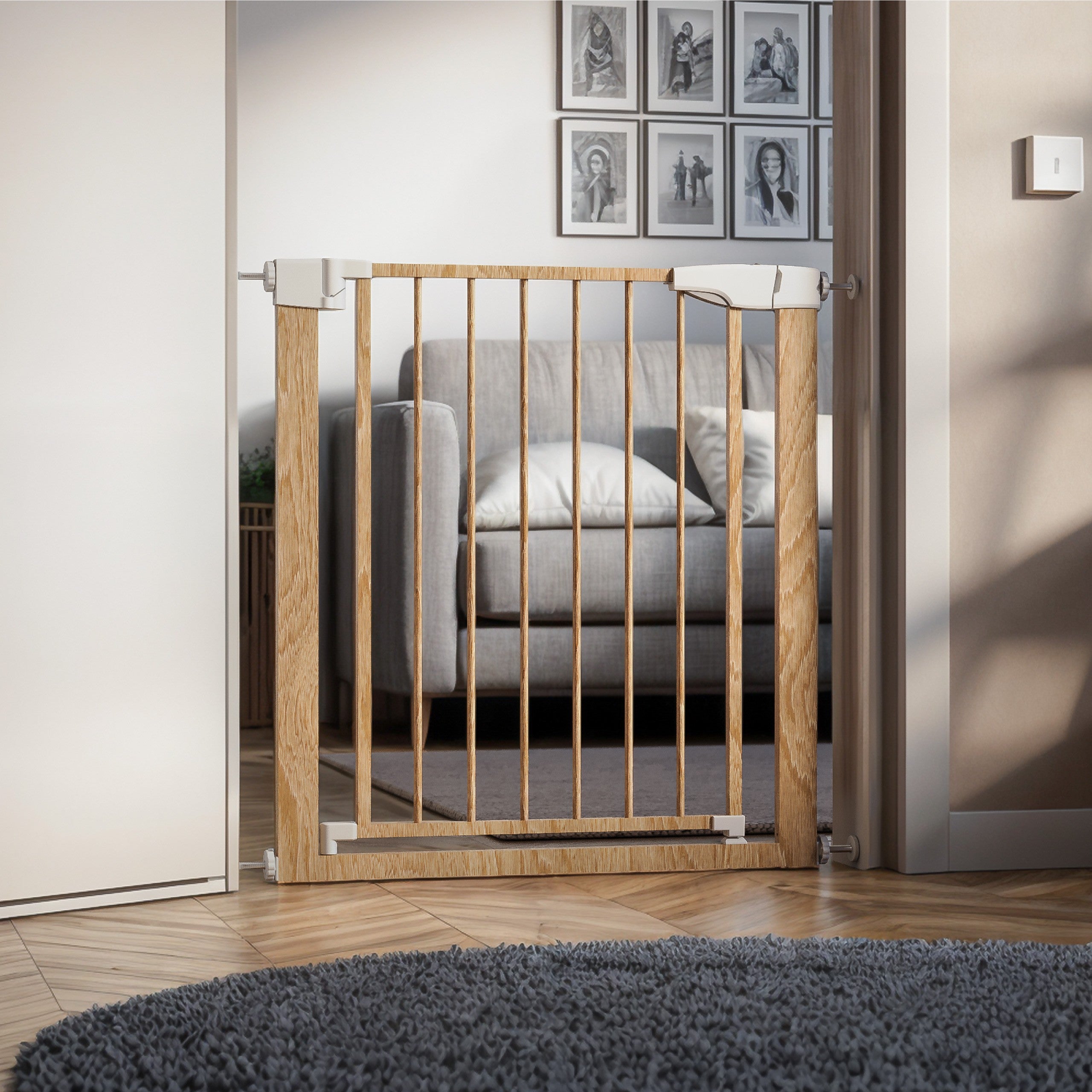 Barieră cu brațe de susținere Tulano Guardian 4.0 White