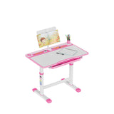 Birou ergonomic pentru copii Mark Adler Study 3.0 Pink, 66 cm