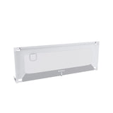 Barieră de protecție pentru pat, 200 cm, Tulano Cover 40, alb-gri