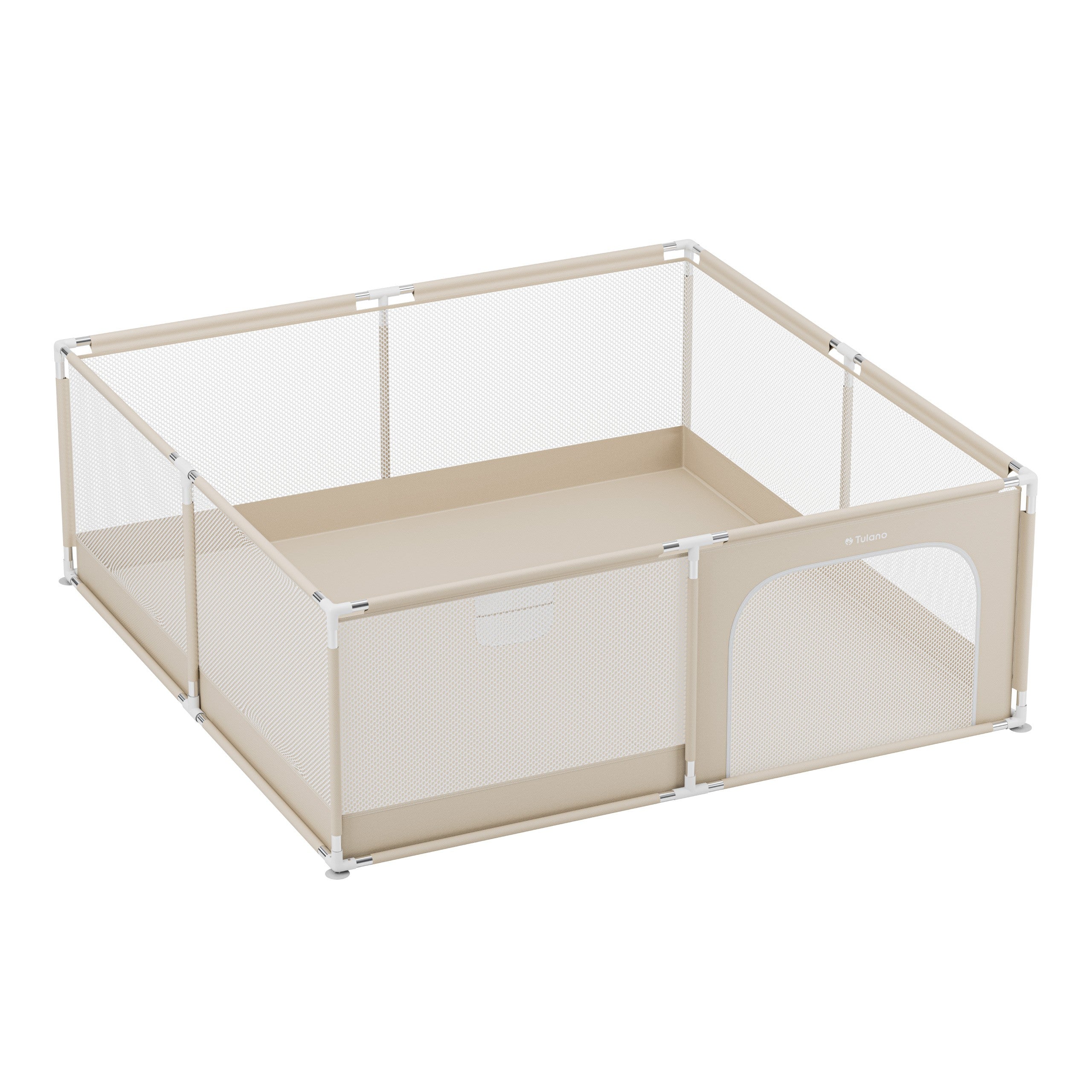 Pătuț pentru copii Tulano Cozy 28 Beige - 200 cm