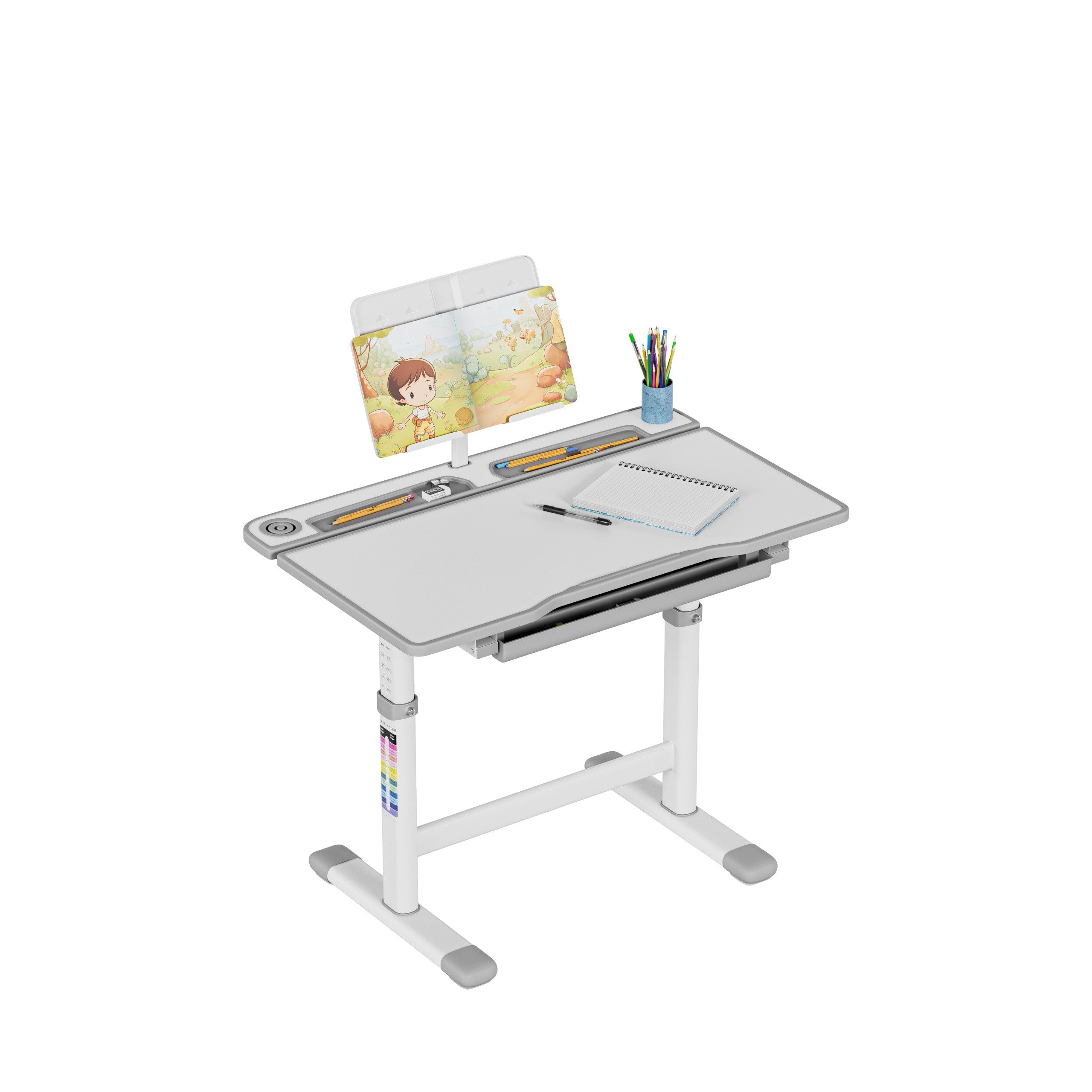 Birou ergonomic pentru copii Mark Adler Study 3.0, 66 cm