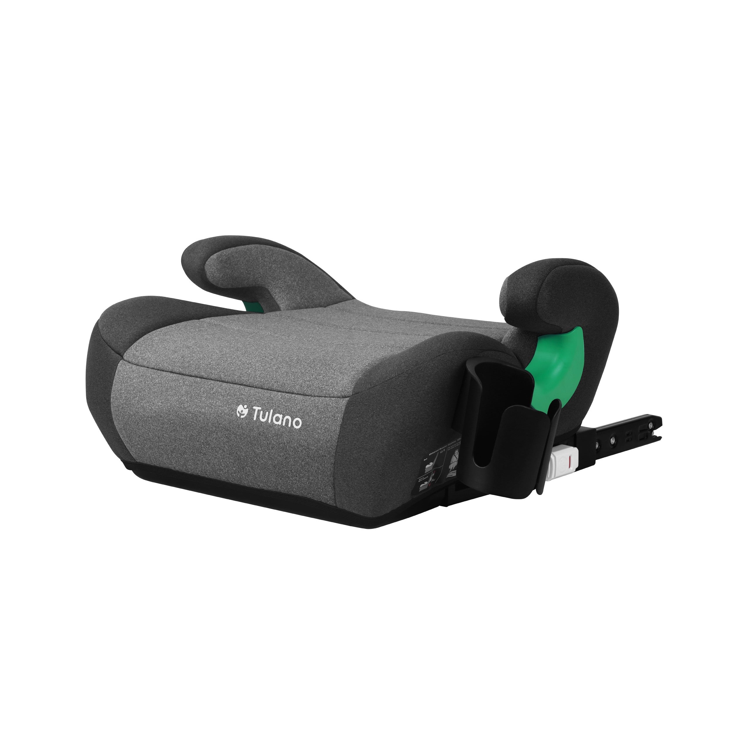 Scaun auto cu suport Tulano Cabby 35 Grey ISOFIX 125-150 cm I-Size