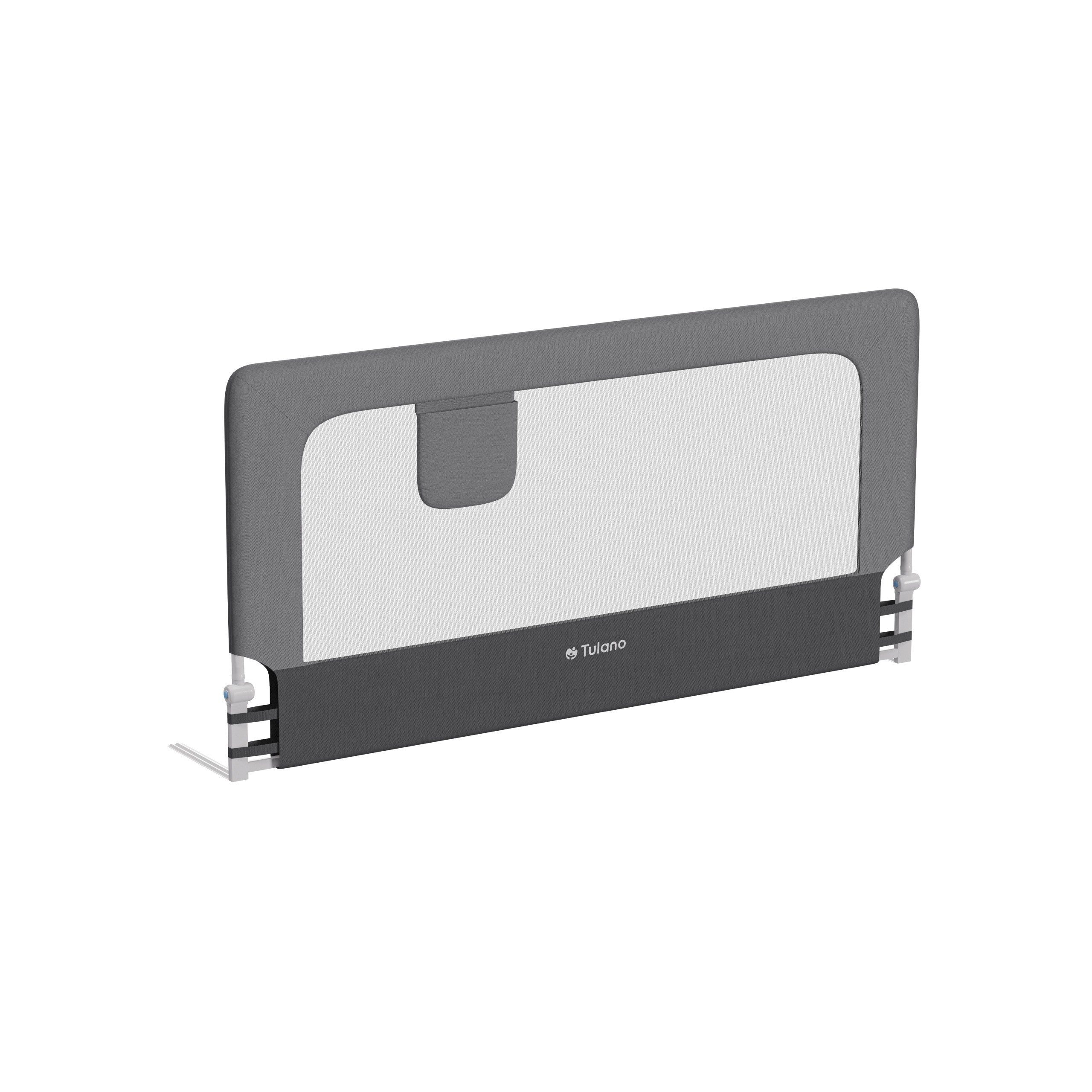 Barieră de protecție pentru pat, 150 cm, Tulano Cover 25 Grey