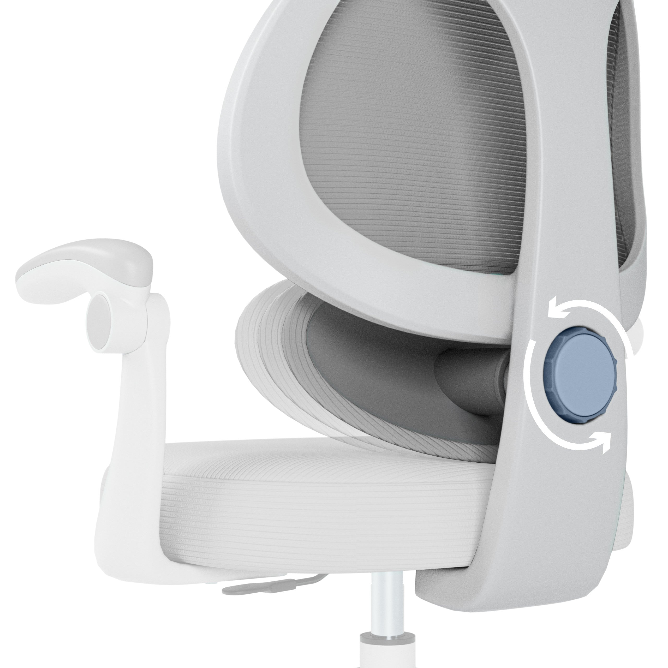 OUTLET Fotoliu reglabil pentru copii Mark Adler Junior 4.5 Grey