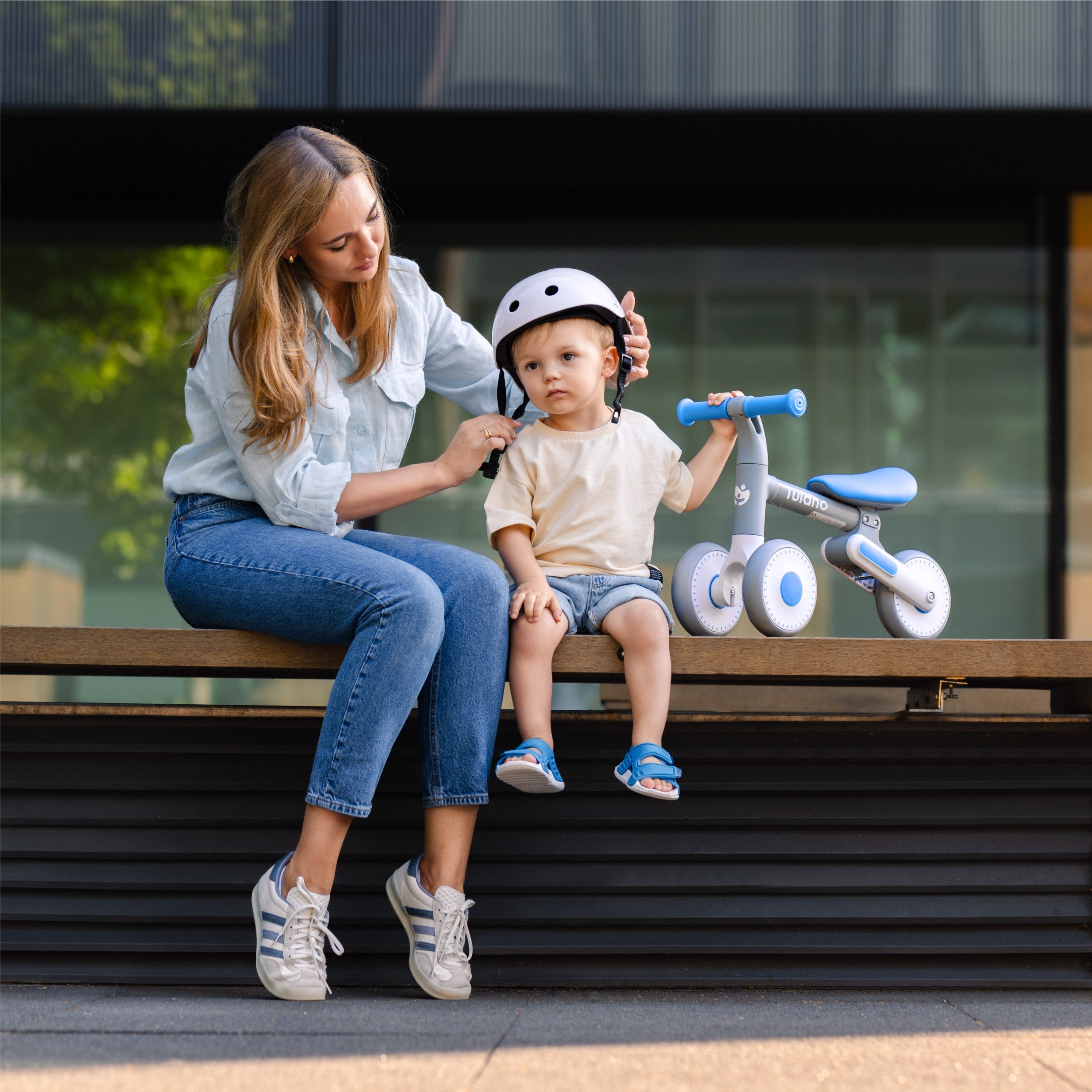 Bicicleta fără pedale TULANO Scout 20 Blue