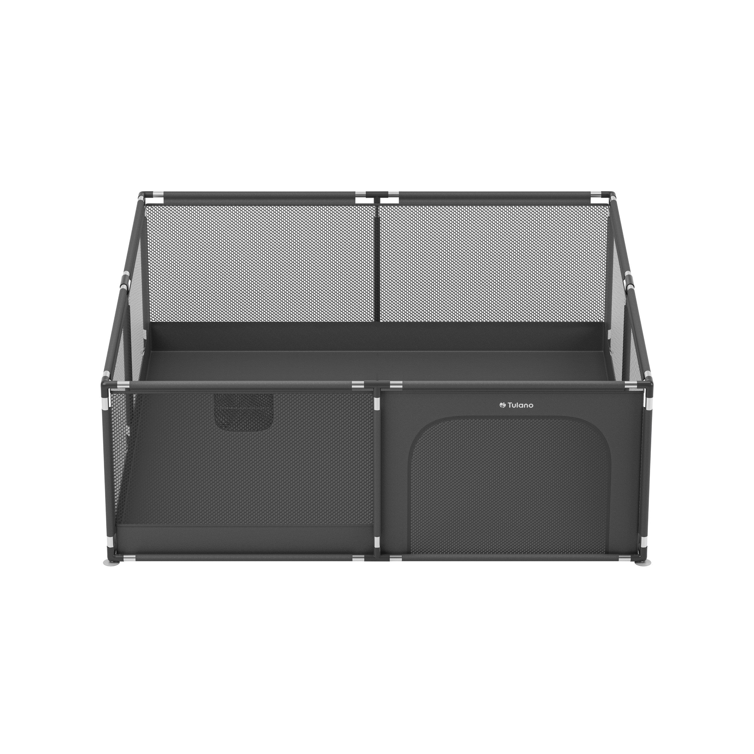 Pătuț pentru copii Tulano Cozy 28 Graphite - 200 cm