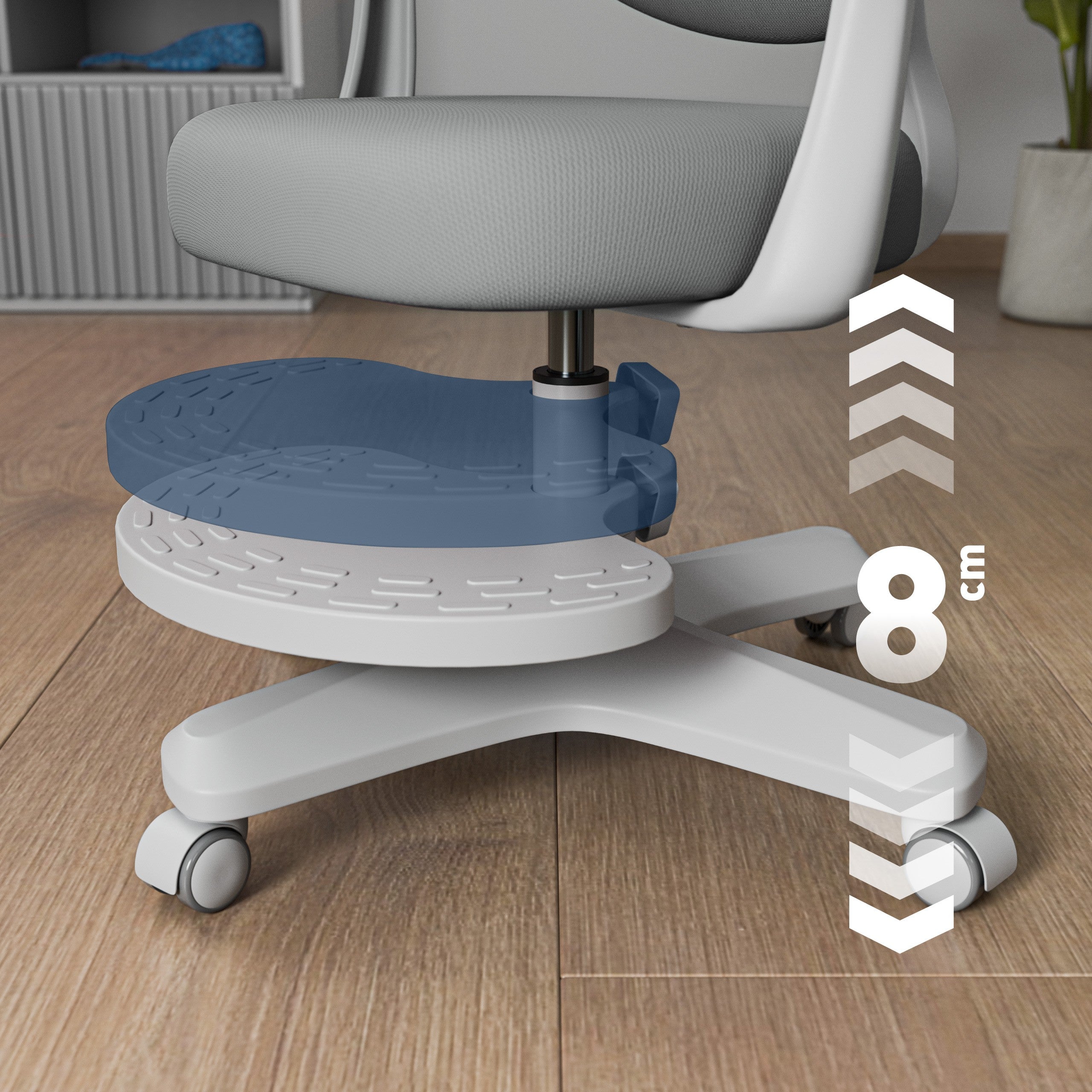 Scaun ergonomic pentru copii Mark Adler Junior 4.6 Grey