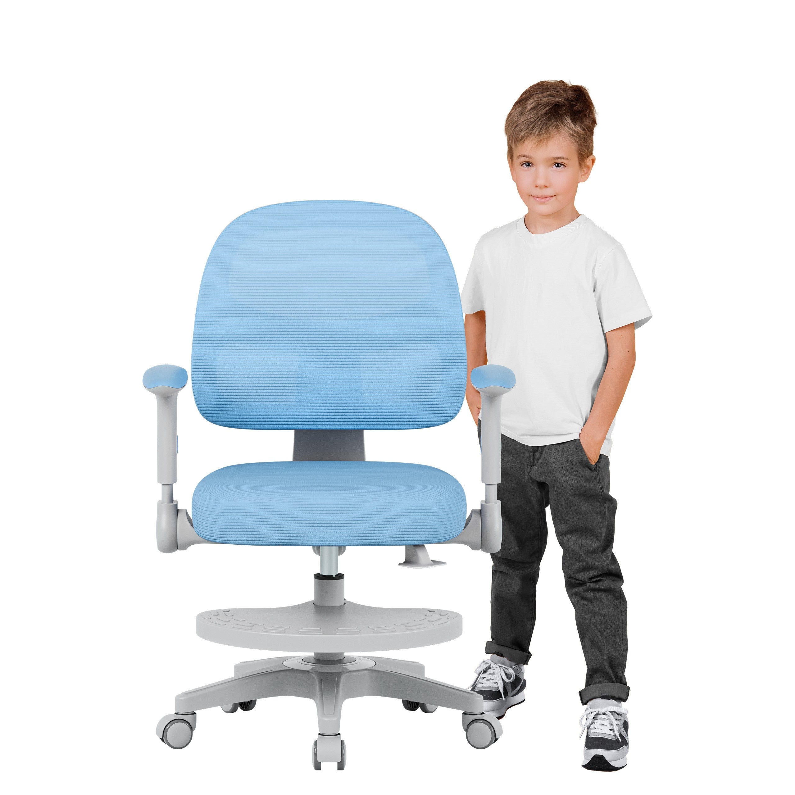 OUTLET Fotoliu reglabil pentru copii Mark Adler Junior 5.0 Blue