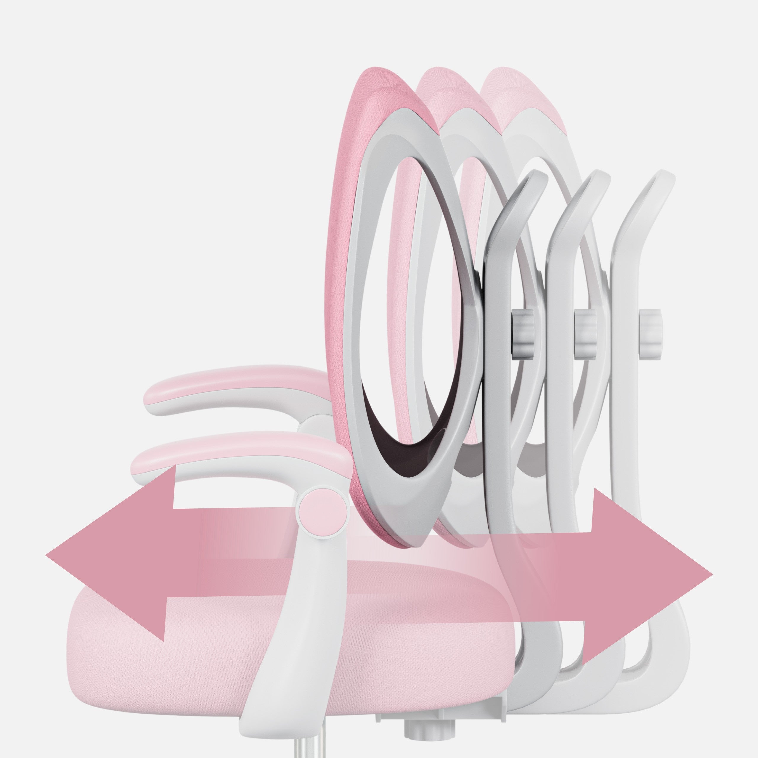 Scaun ergonomic pentru copii Mark Adler Junior 4.6 Pink