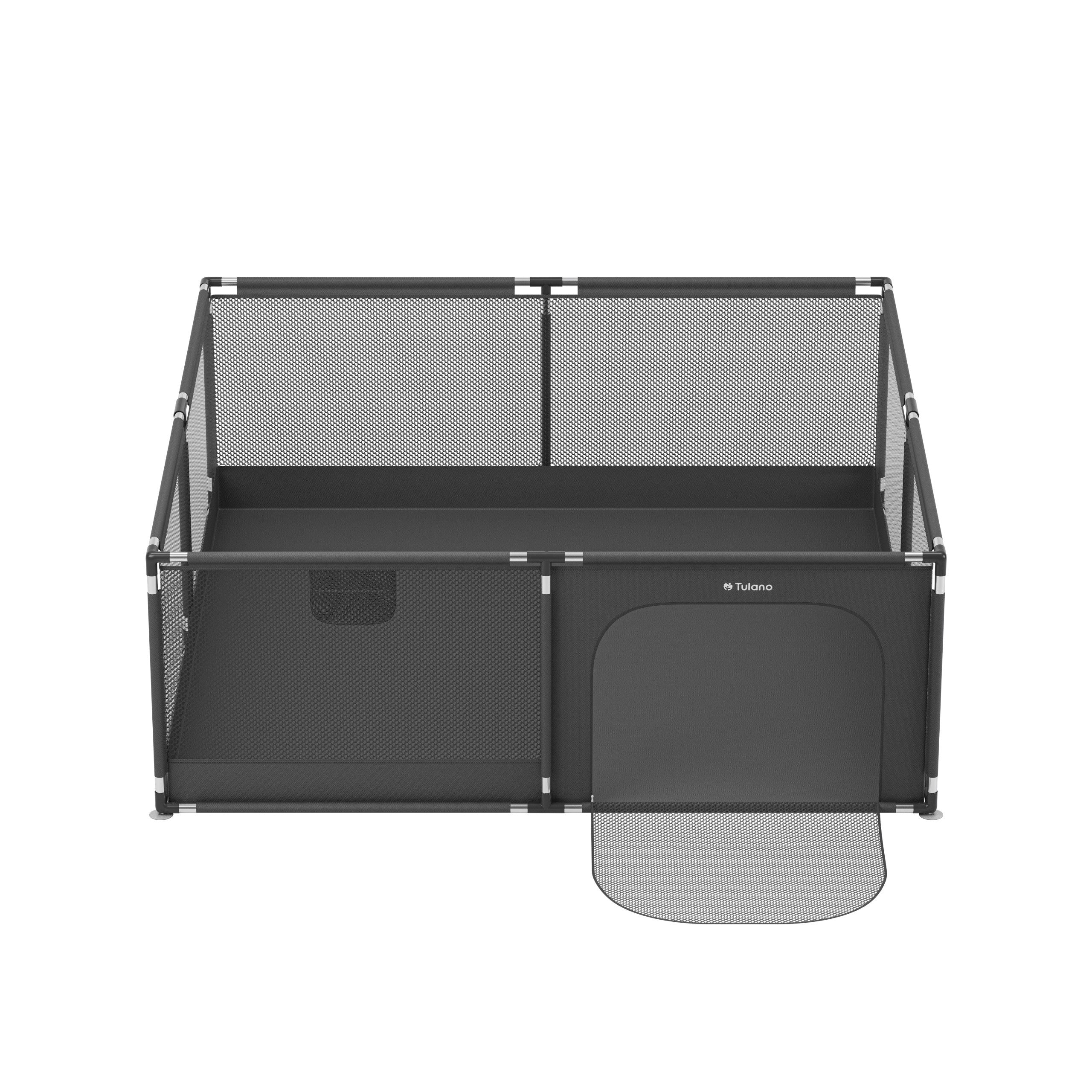 Pătuț pentru copii Tulano Cozy 28 Graphite - 200 cm