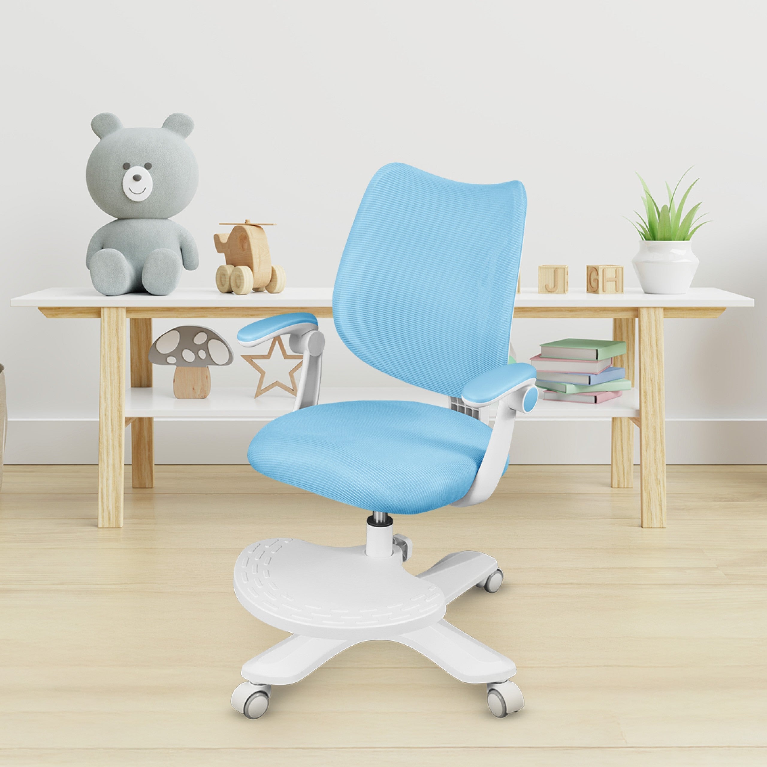 OUTLET Scaun ergonomic pentru copii Mark Adler Junior 4.6 Blue