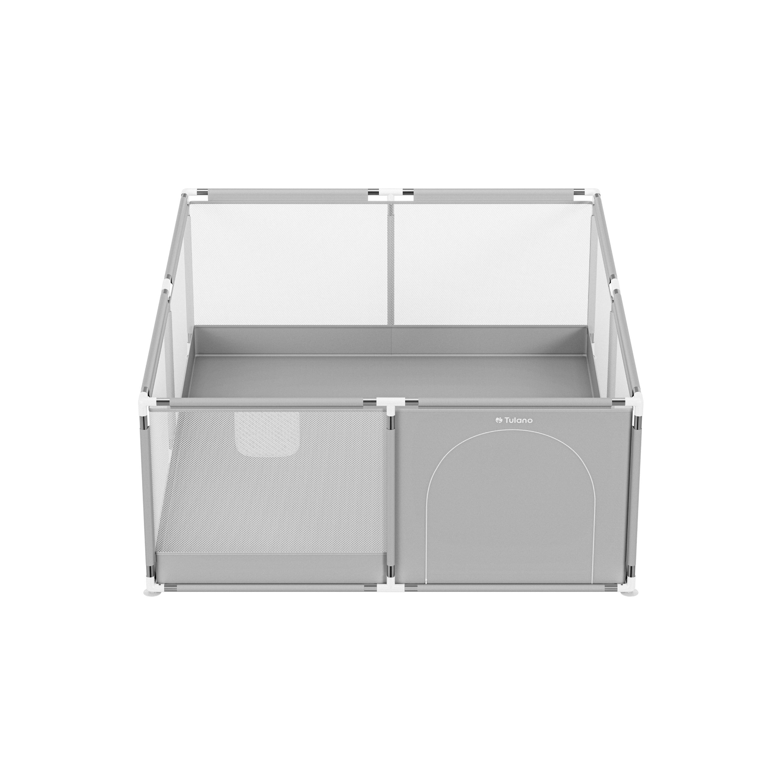 Pătuț pentru copii TULANO Cozy 25 Grey - 150 cm