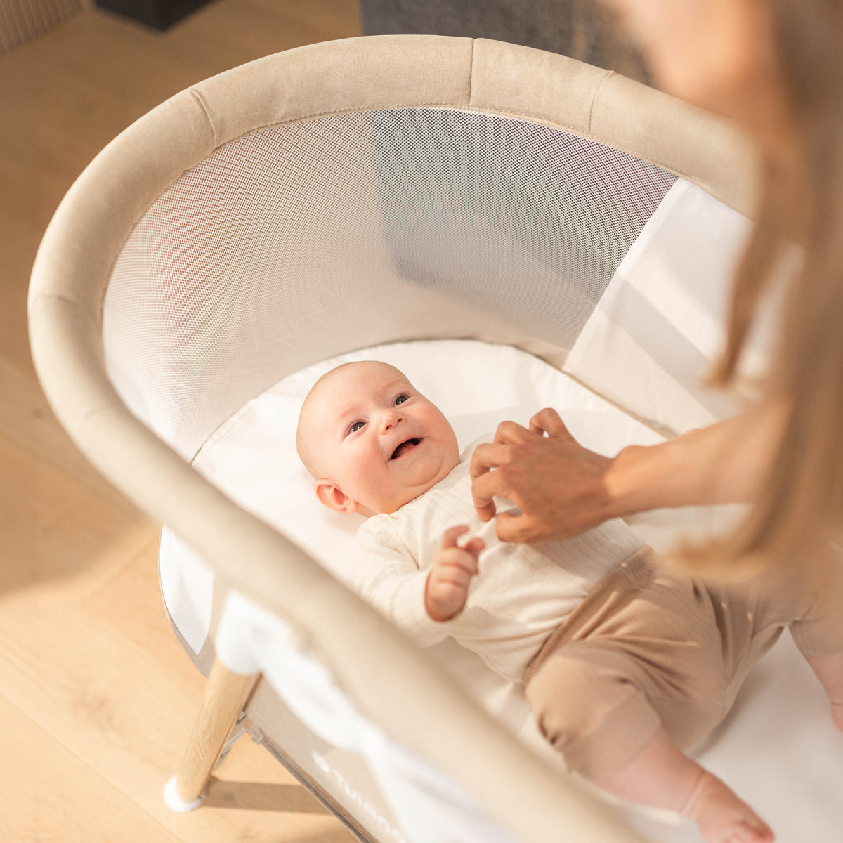 Pătuț de călătorie pentru copii Tulano Dream 20 Beige