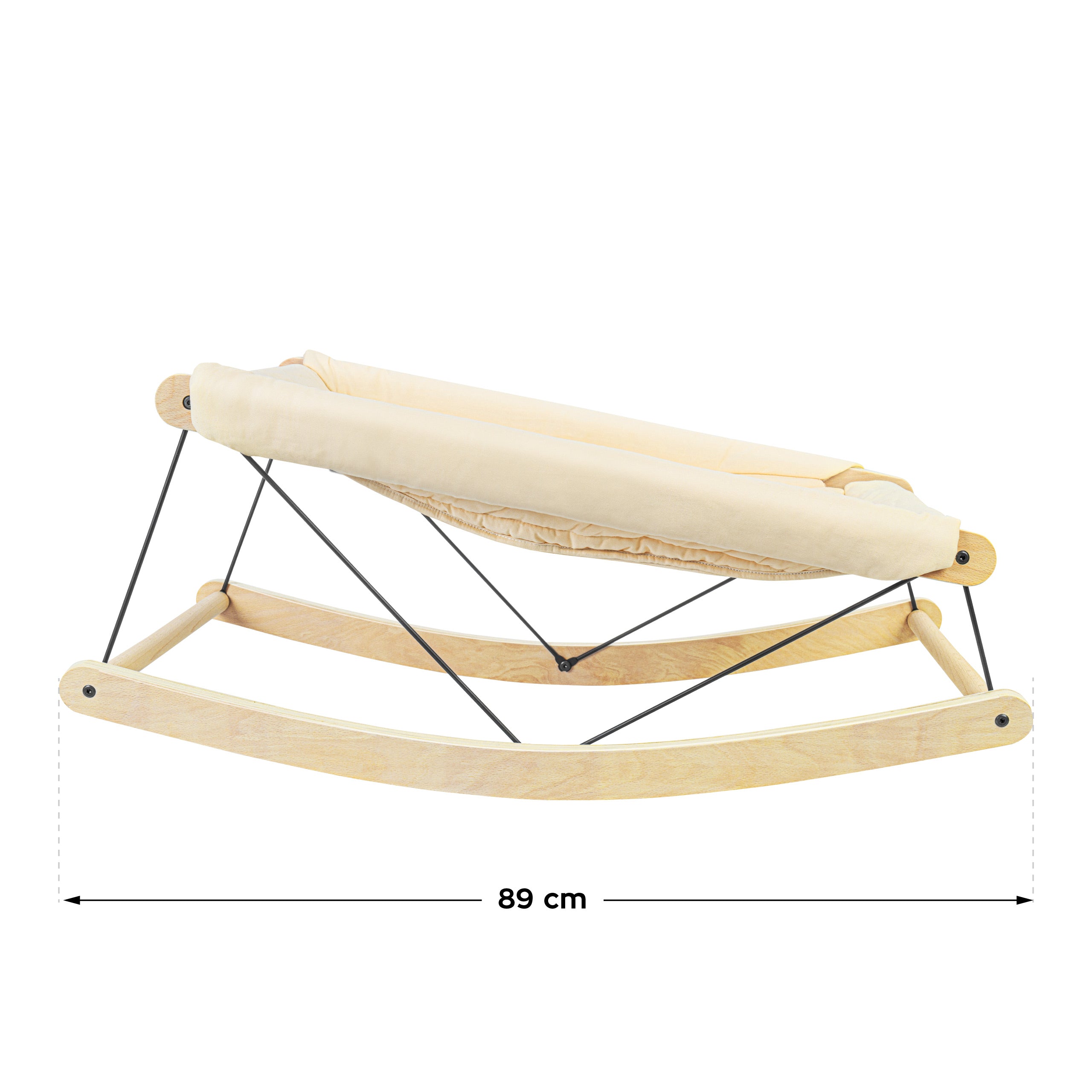 Scaun pliant 2 în 1 Tulano Moon 45 Beige
