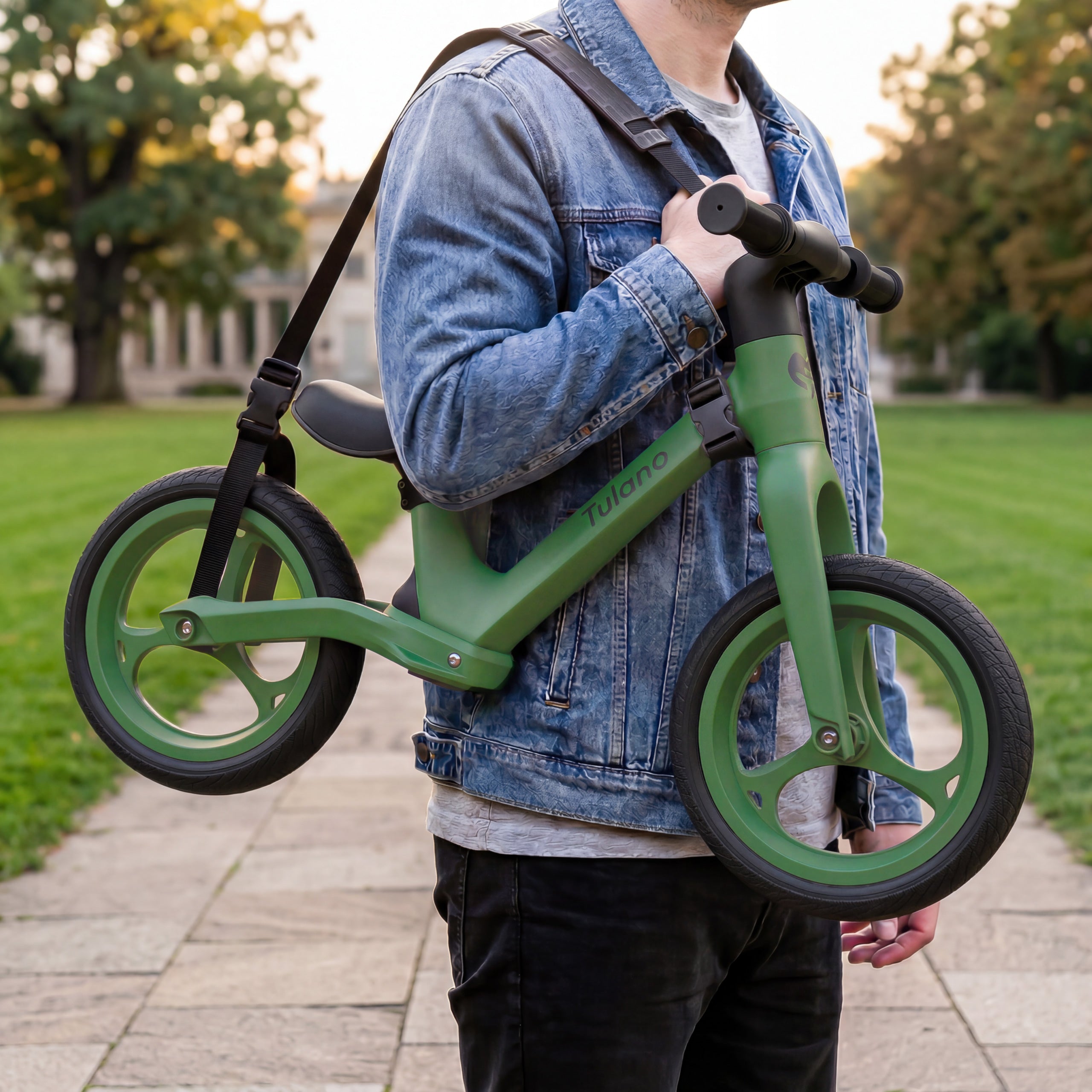 Bicicleta fără pedale Tulano Route 45 Green