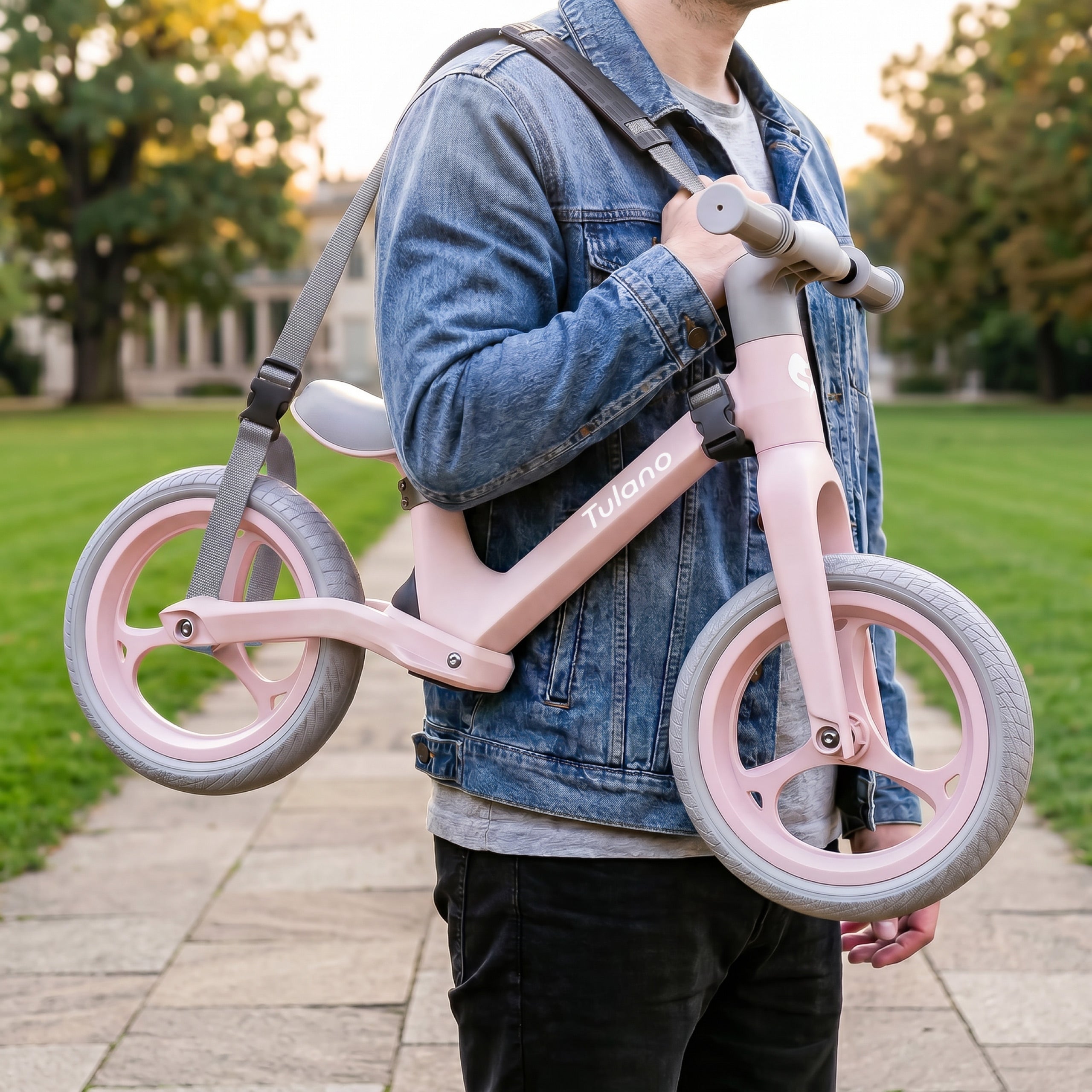 Bicicleta fără pedale Tulano Route 45 Pink