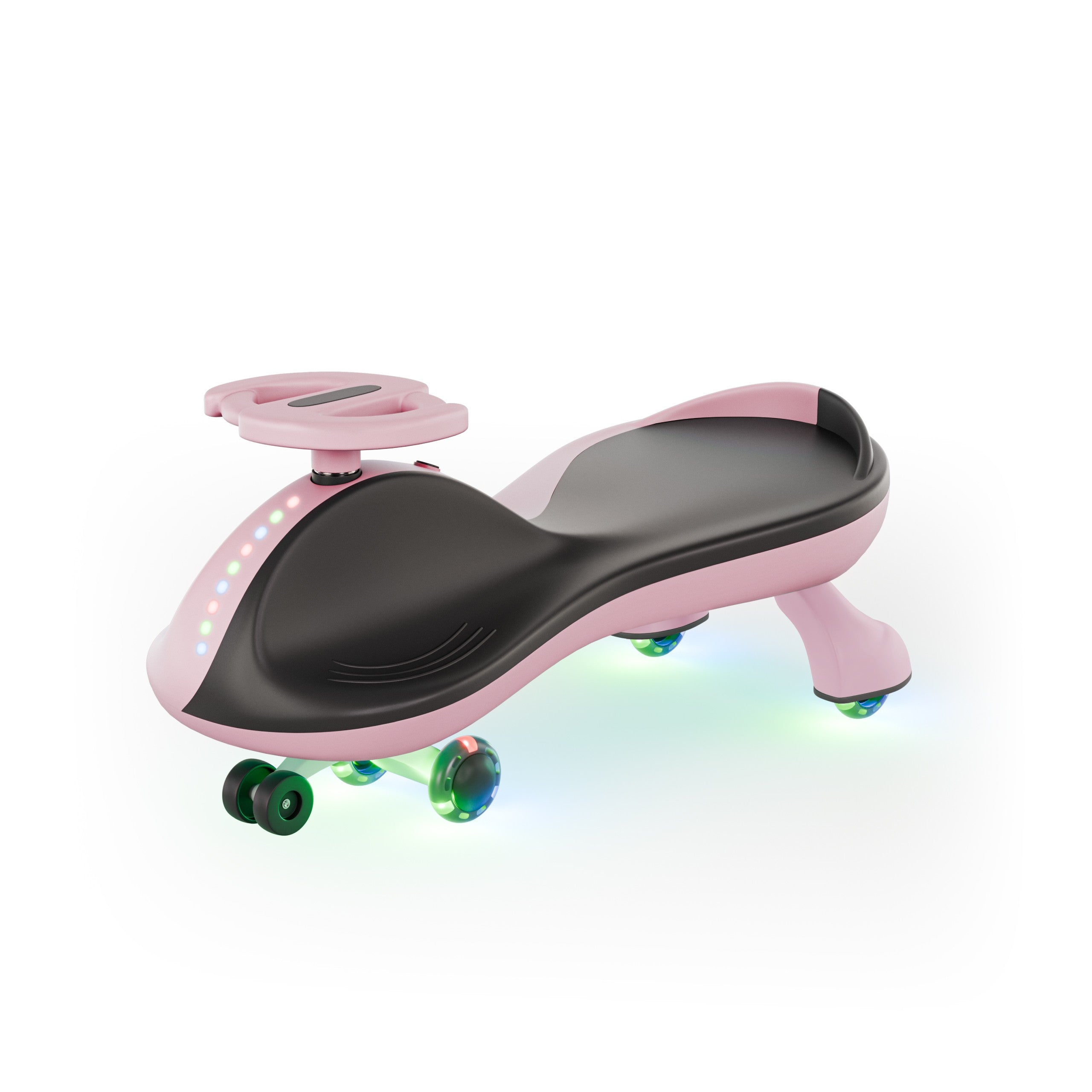 OUTLET Mașinuță pentru copii cu propulsie gravitațională și LED-uri Tulano Focus 35 Pink