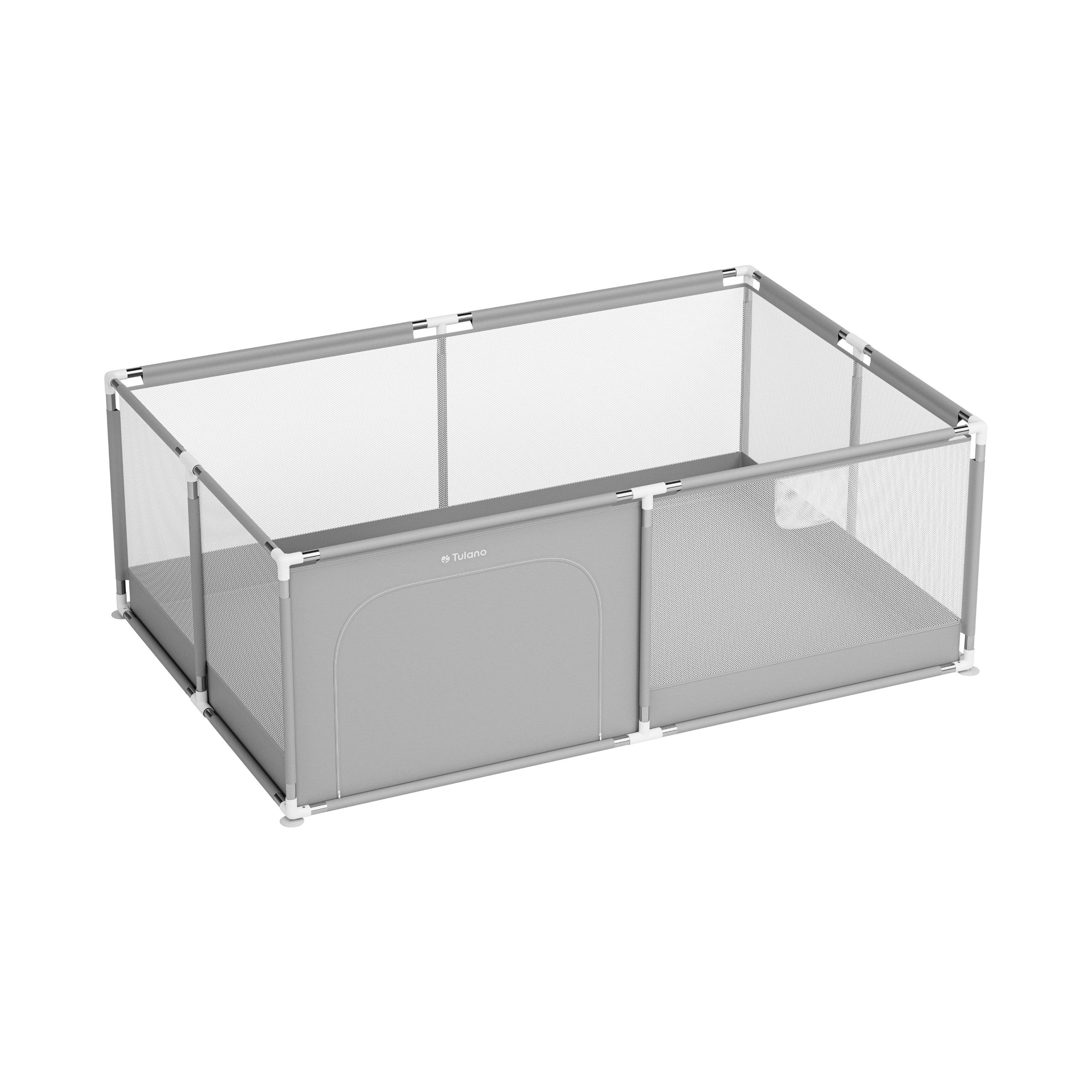 Pătuț pentru copii Tulano Cozy 22 Grey - 180 cm