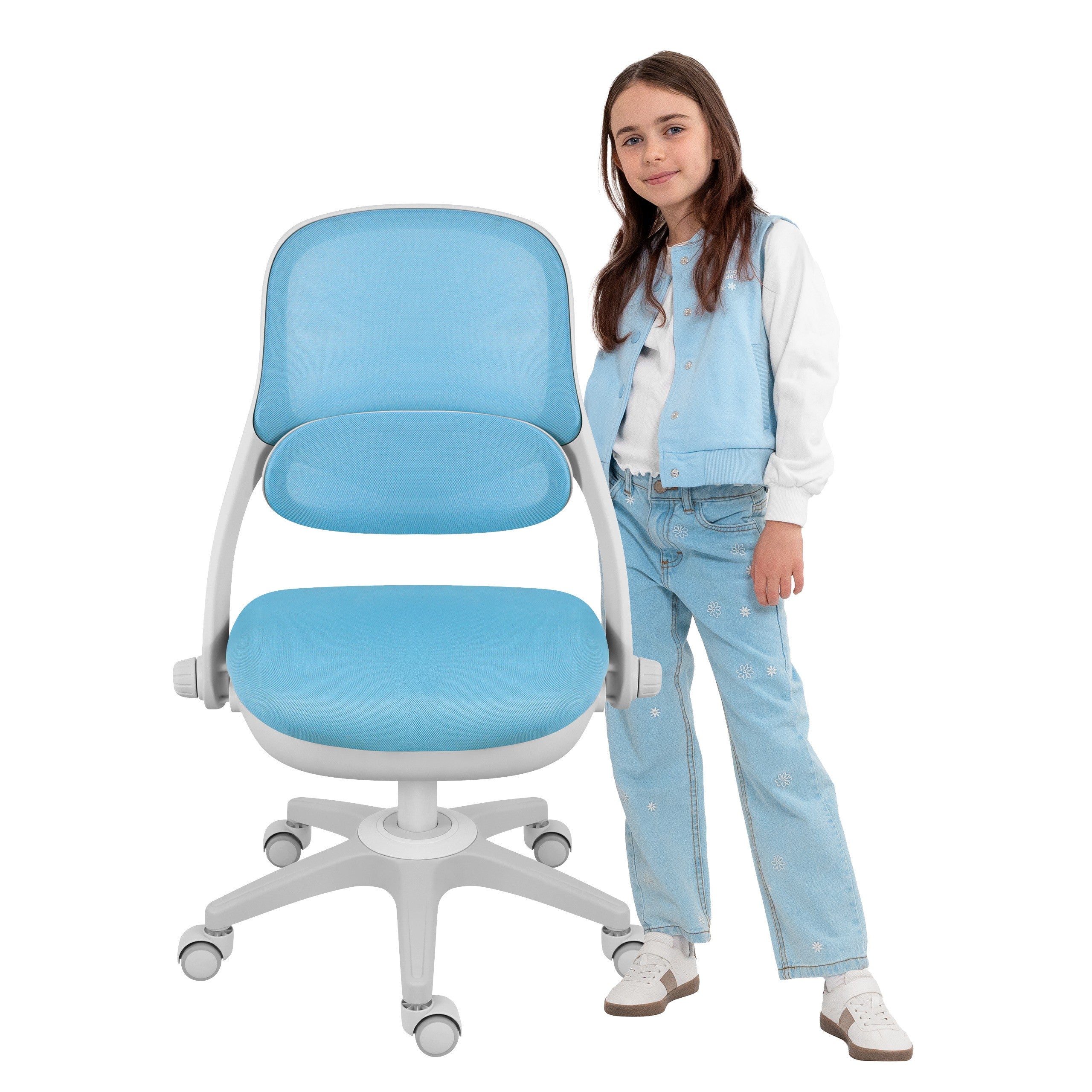 Scaun rotativ pentru copii Mark Adler Junior 4.7 Blue