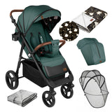OUTLET Cărucior de plimbare cu păturică Tulano Avignon 35 Green