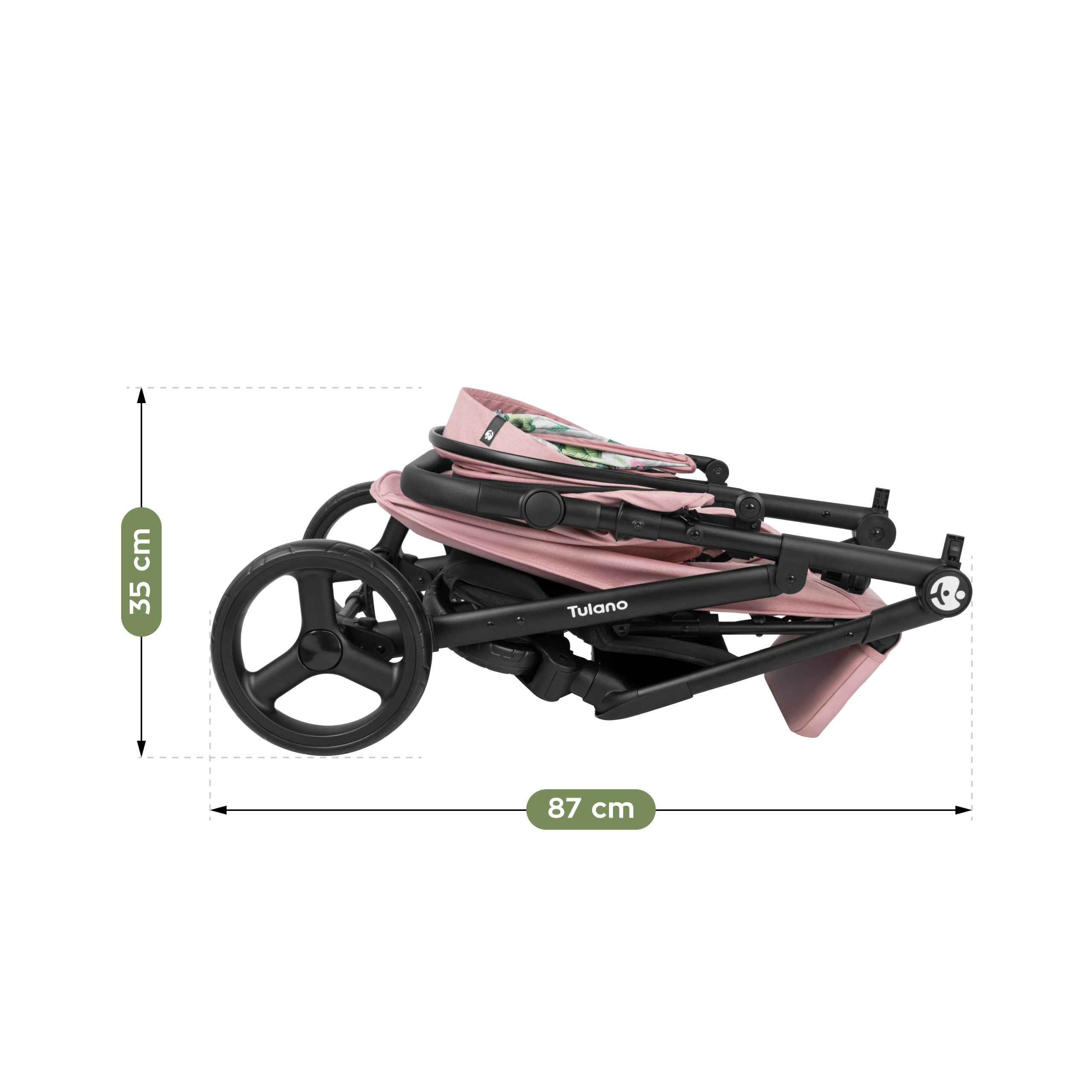 Cărucior de plimbare cu păturică Tulano Avignon 35 Pink