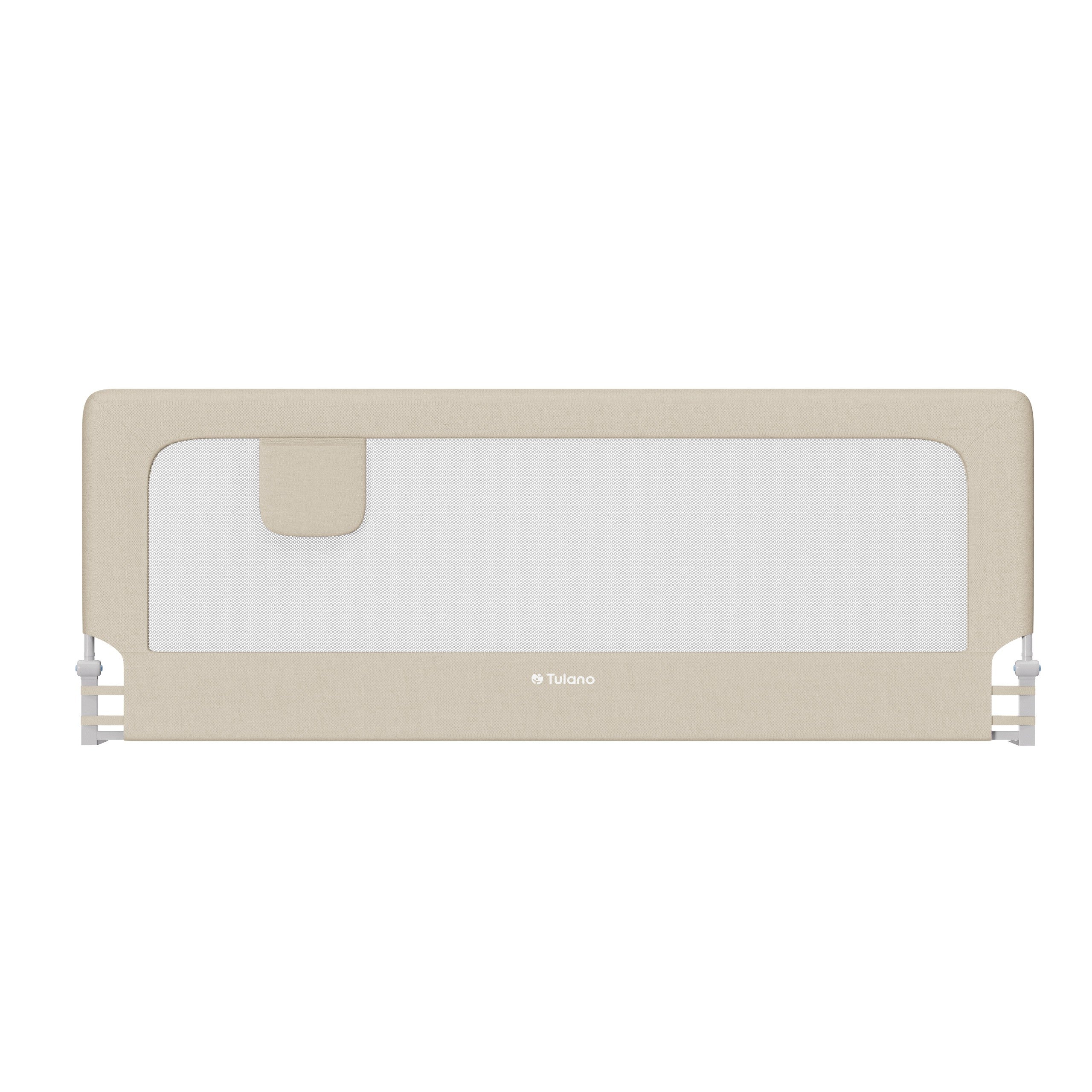 Barieră de protecție pentru pat, 200 cm, Tulano Cover 30, bej