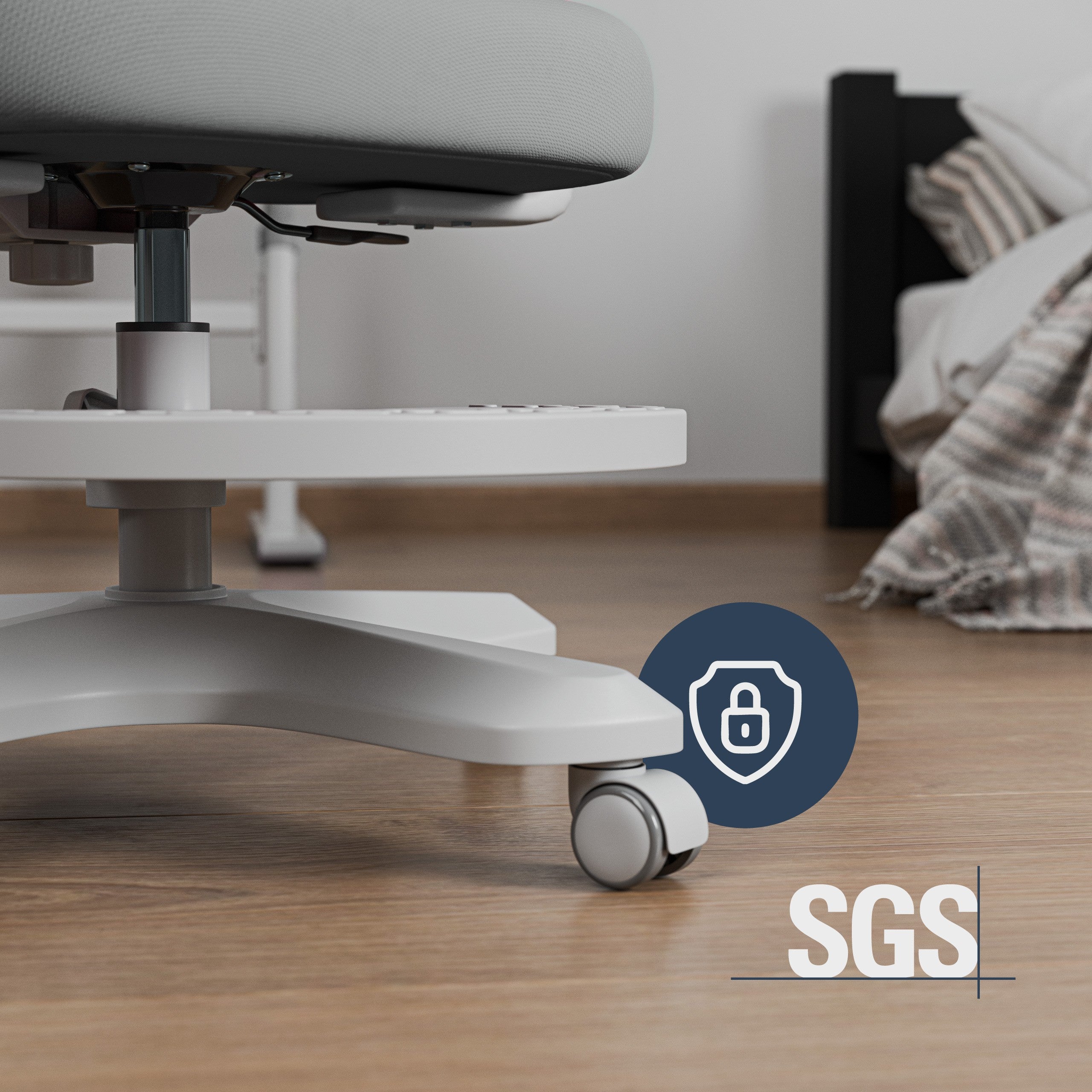 Scaun ergonomic pentru copii Mark Adler Junior 4.6 Grey