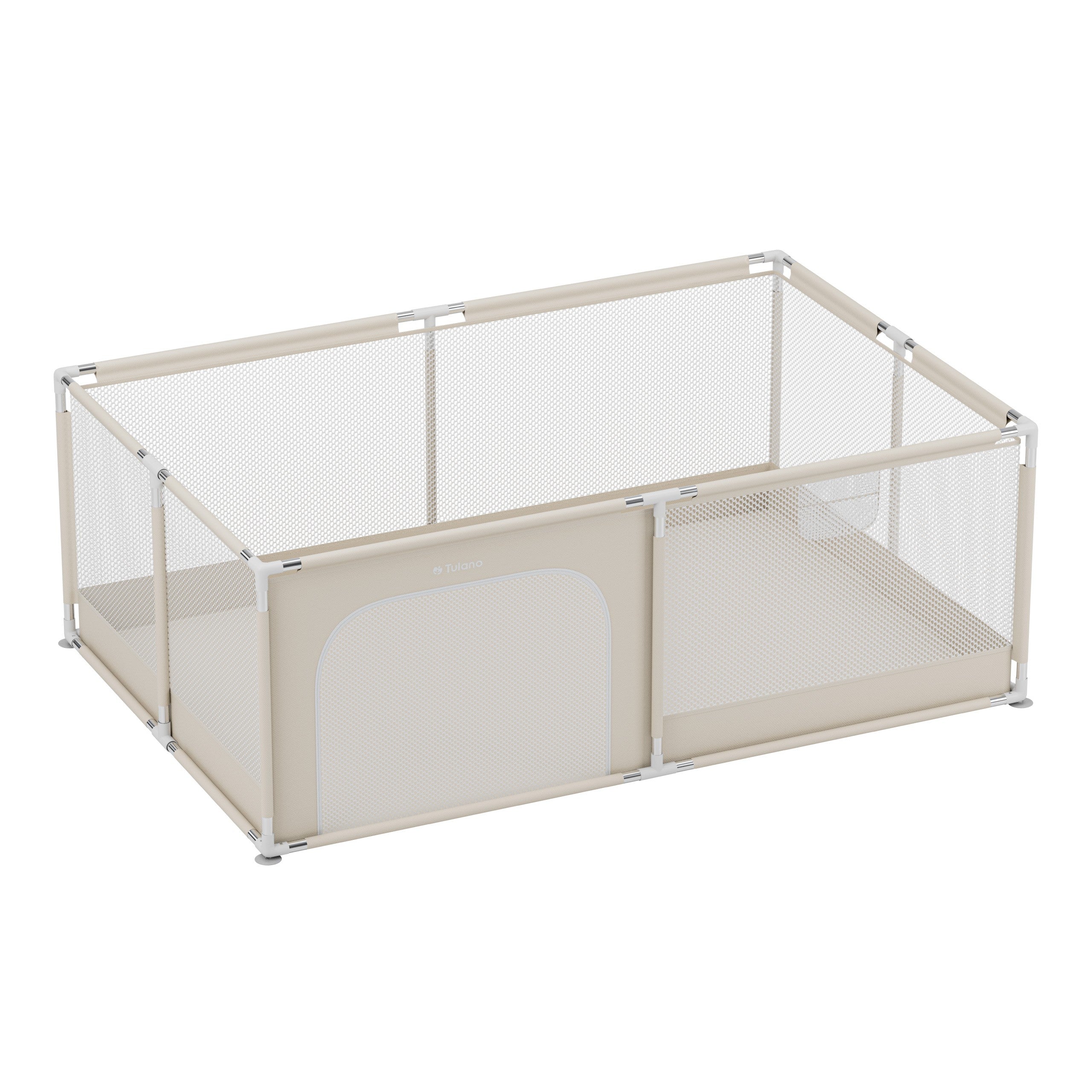 Pătuț pentru copii Tulano Cozy 22 Beige - 180 cm