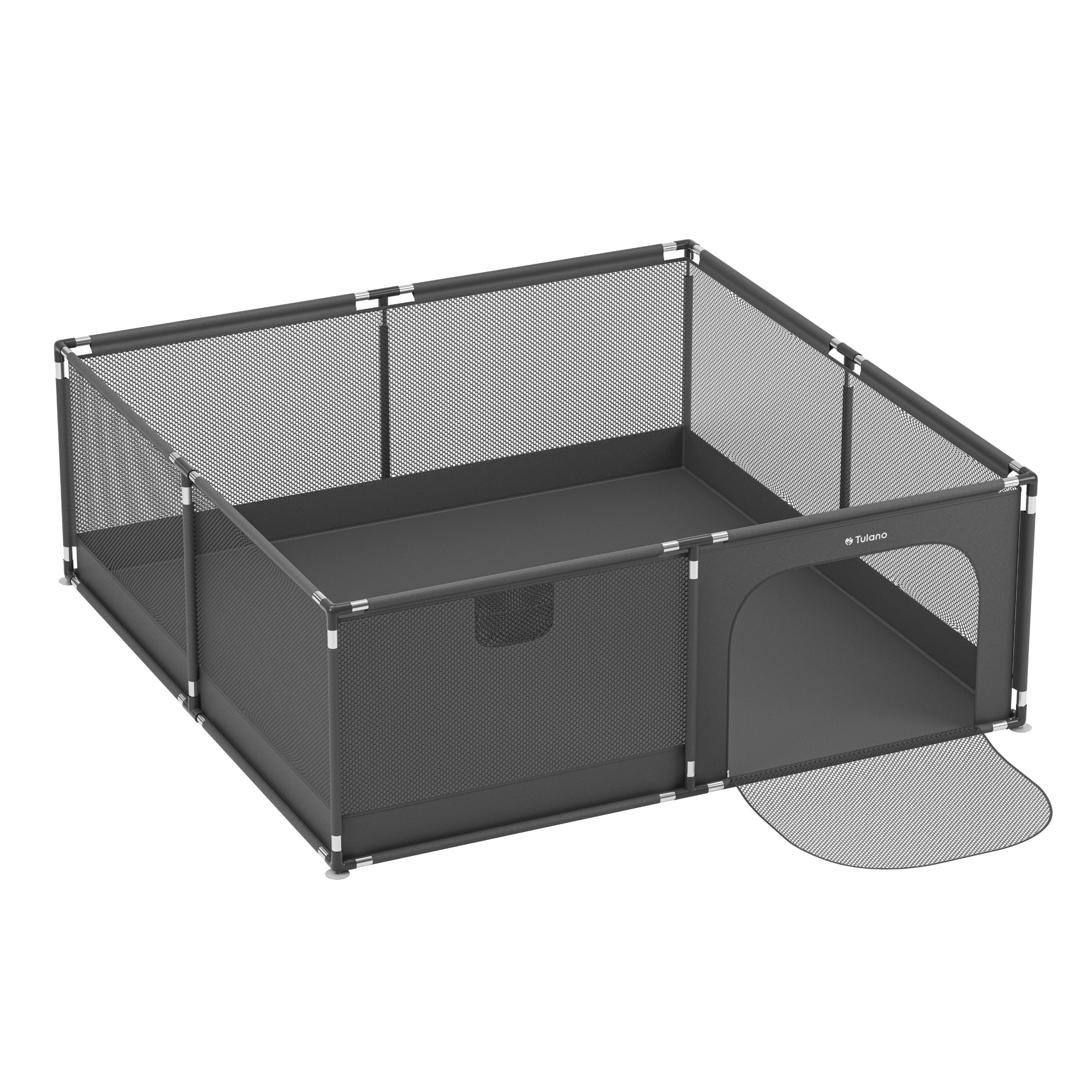 OUTLET Pătuț pentru copii Tulano Cozy 28 Graphite - 200 cm