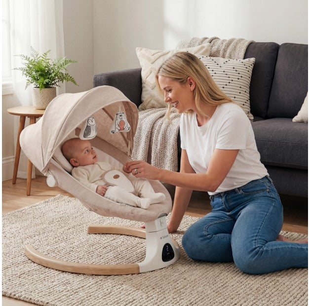 Leagăn-șezlong electronic Tulano Astrid 35 Beige