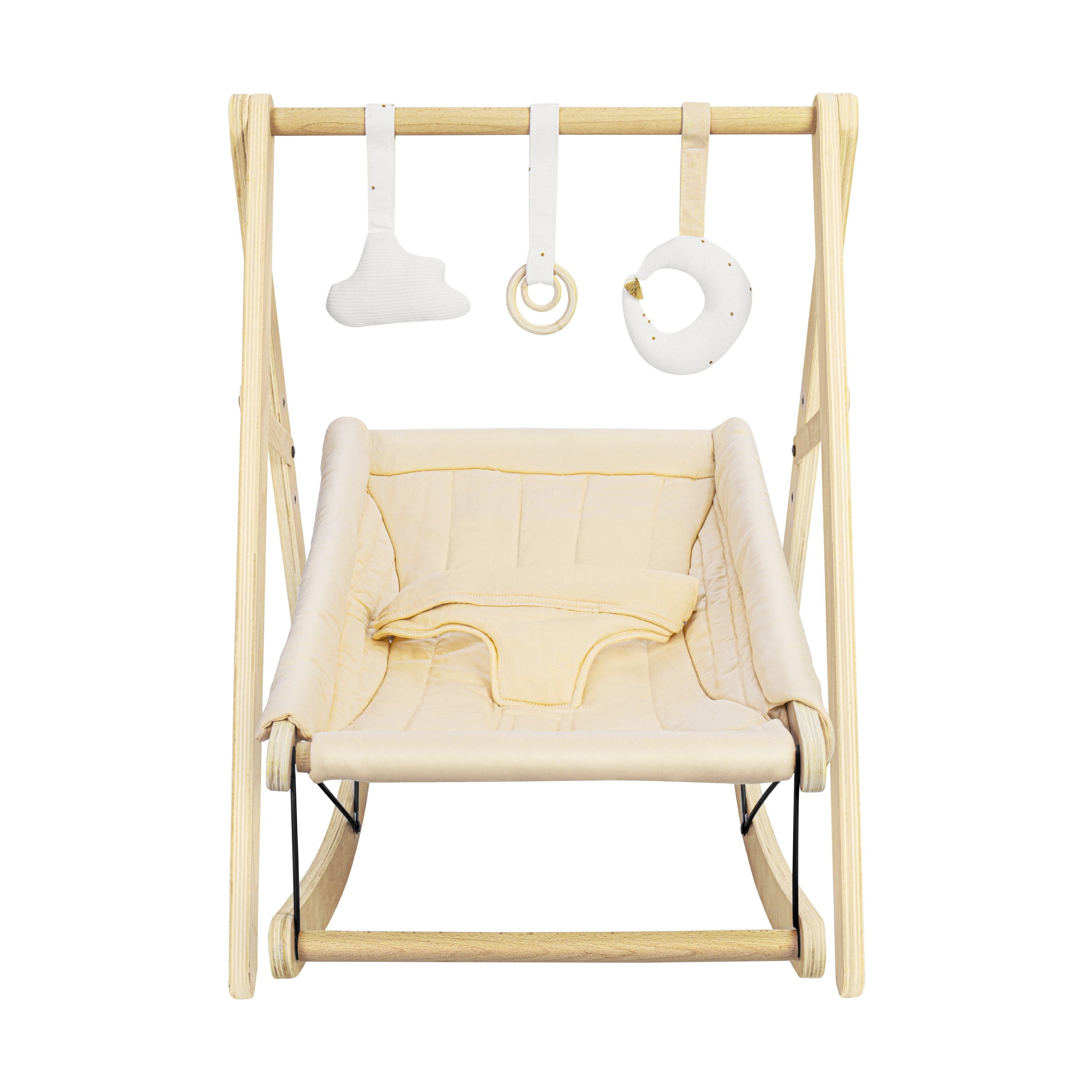Scaun pliant 2 în 1 Tulano Moon 45 Beige