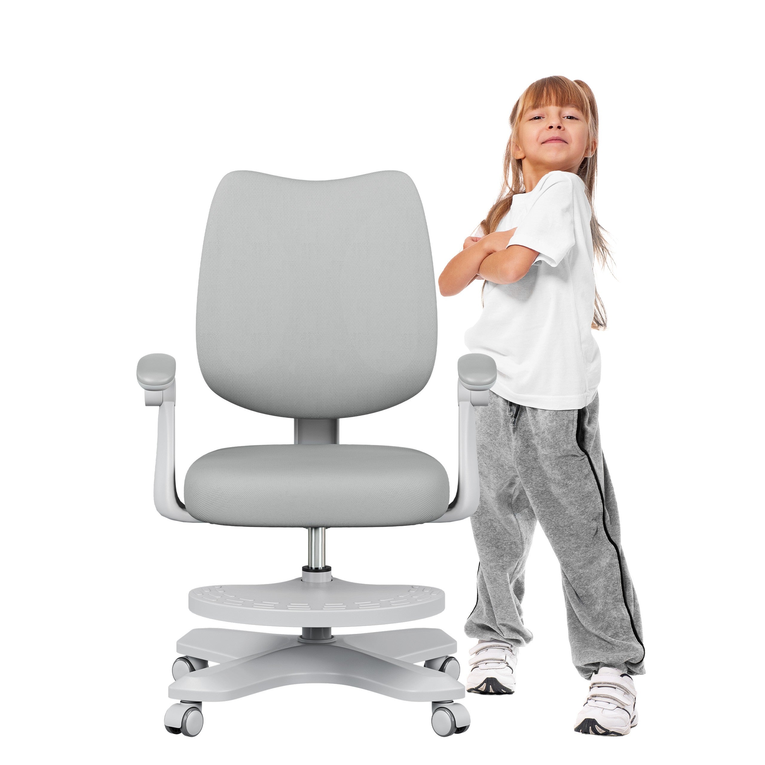 Scaun ergonomic pentru copii Mark Adler Junior 4.6 Grey