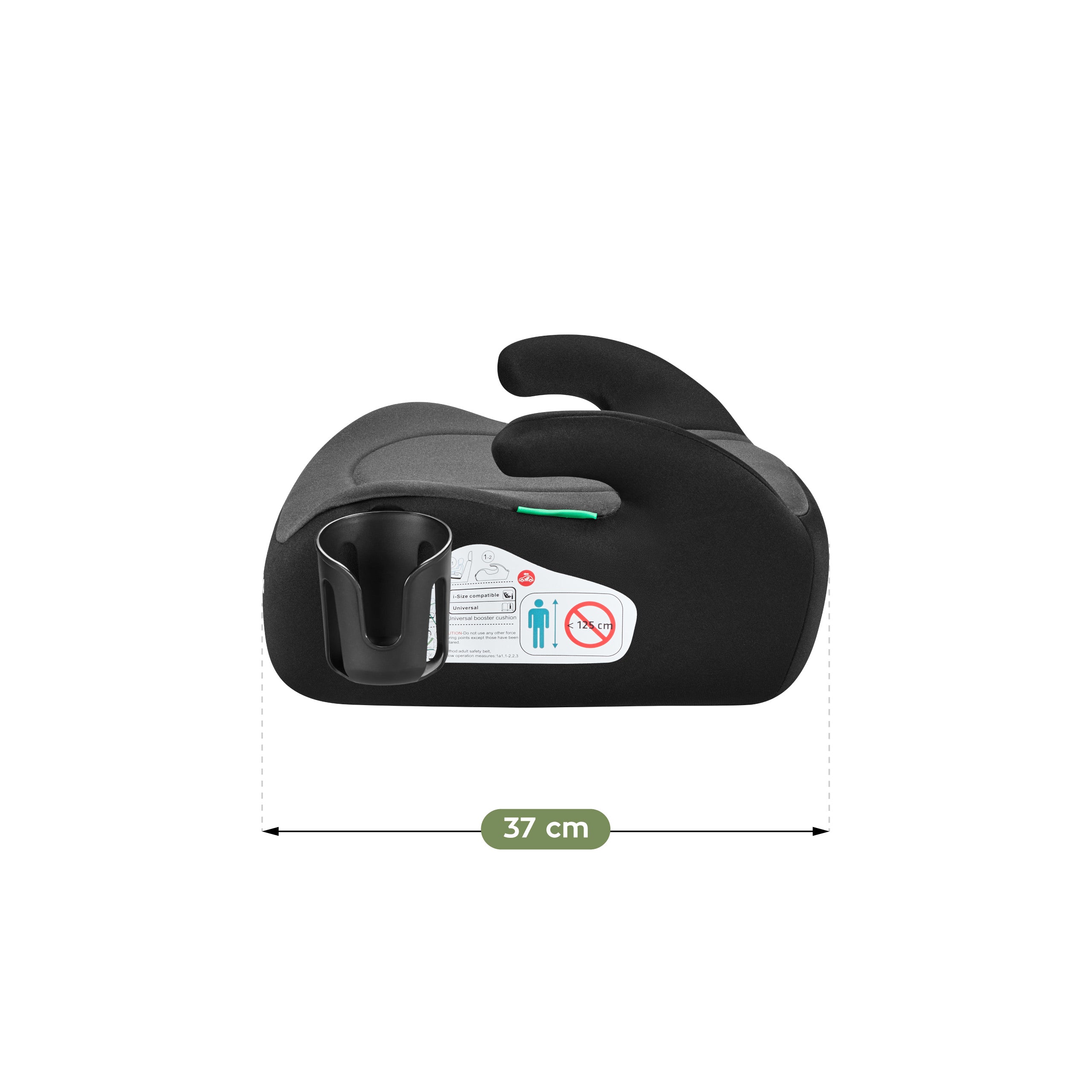 Scaun auto cu suport Tulano Cabby 20 Grey 125-150 cm I-Size